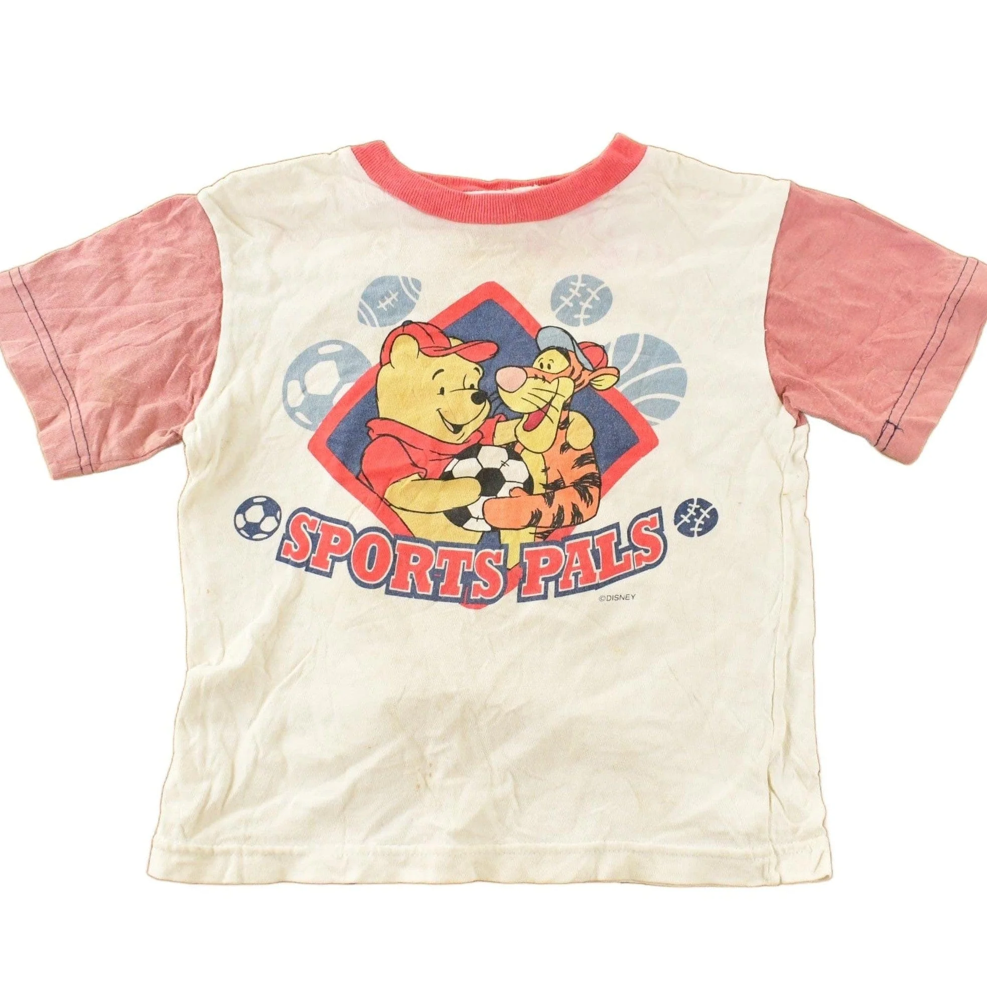 Vintage 1990s Winnie The Pooh Cartoon T-Shirt Toddler Medium Men's Medium