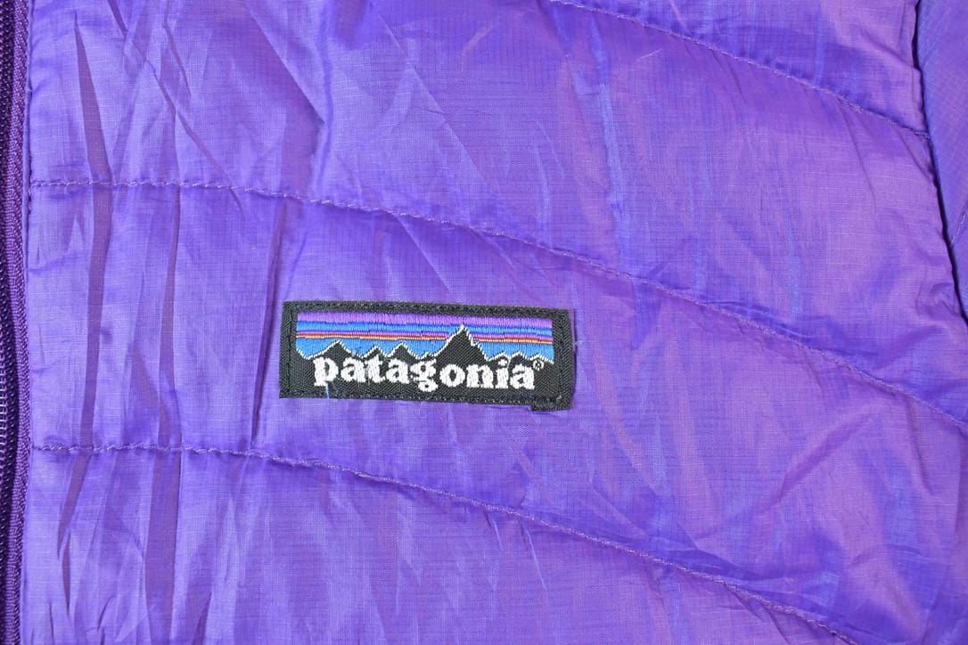 Vintage 1990s Womens Patagonia Zip Up Light Puffer Windbreaker Jacket Women's S - Image 4