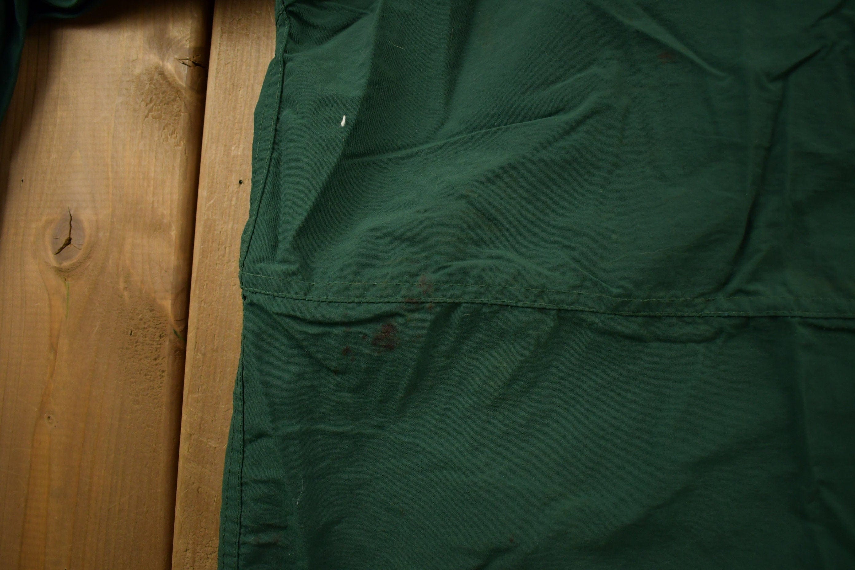 Vintage 1990s Woolrich Quarter Zip Windbreaker Jacket Men's Large - Image 5