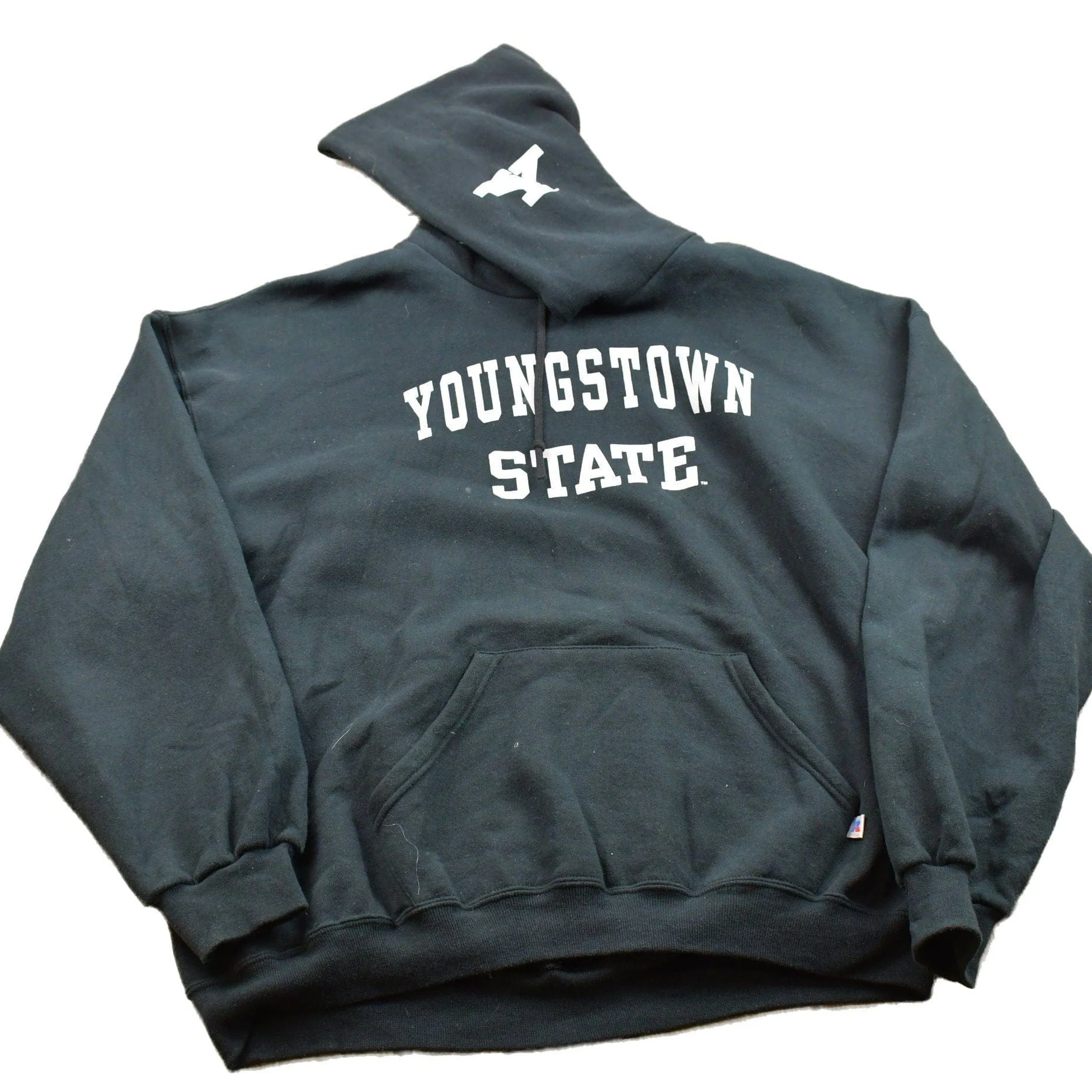 Vintage 1990s Youngstown State Graphic Collegiate Hoodie Men's 2XL