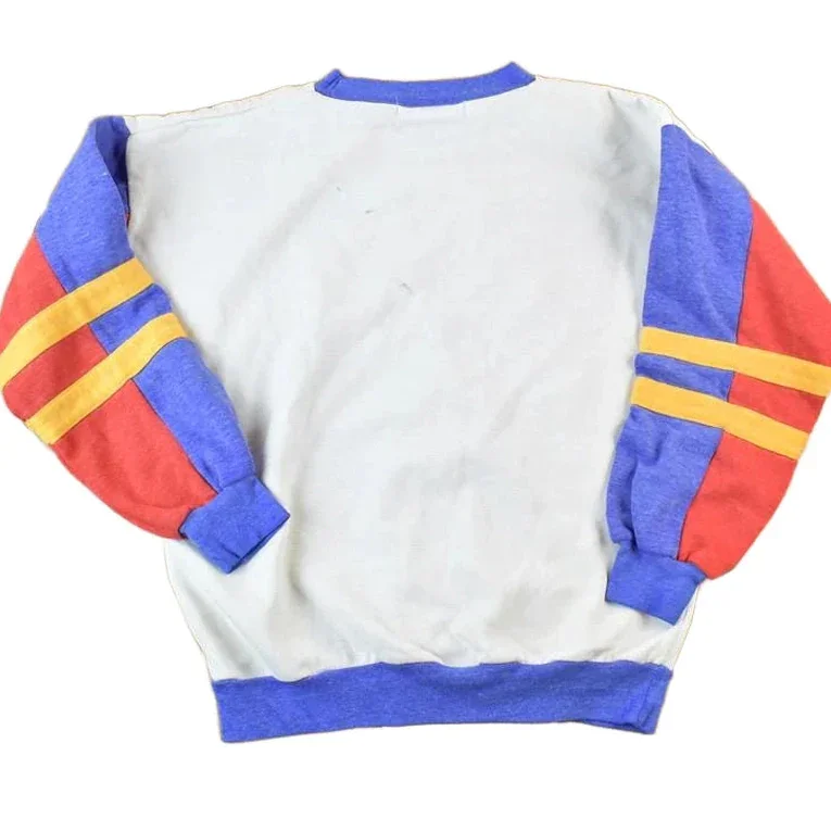 Vintage 1990s Youth Football Crewneck Sweatshirt Youth Small - Image 2