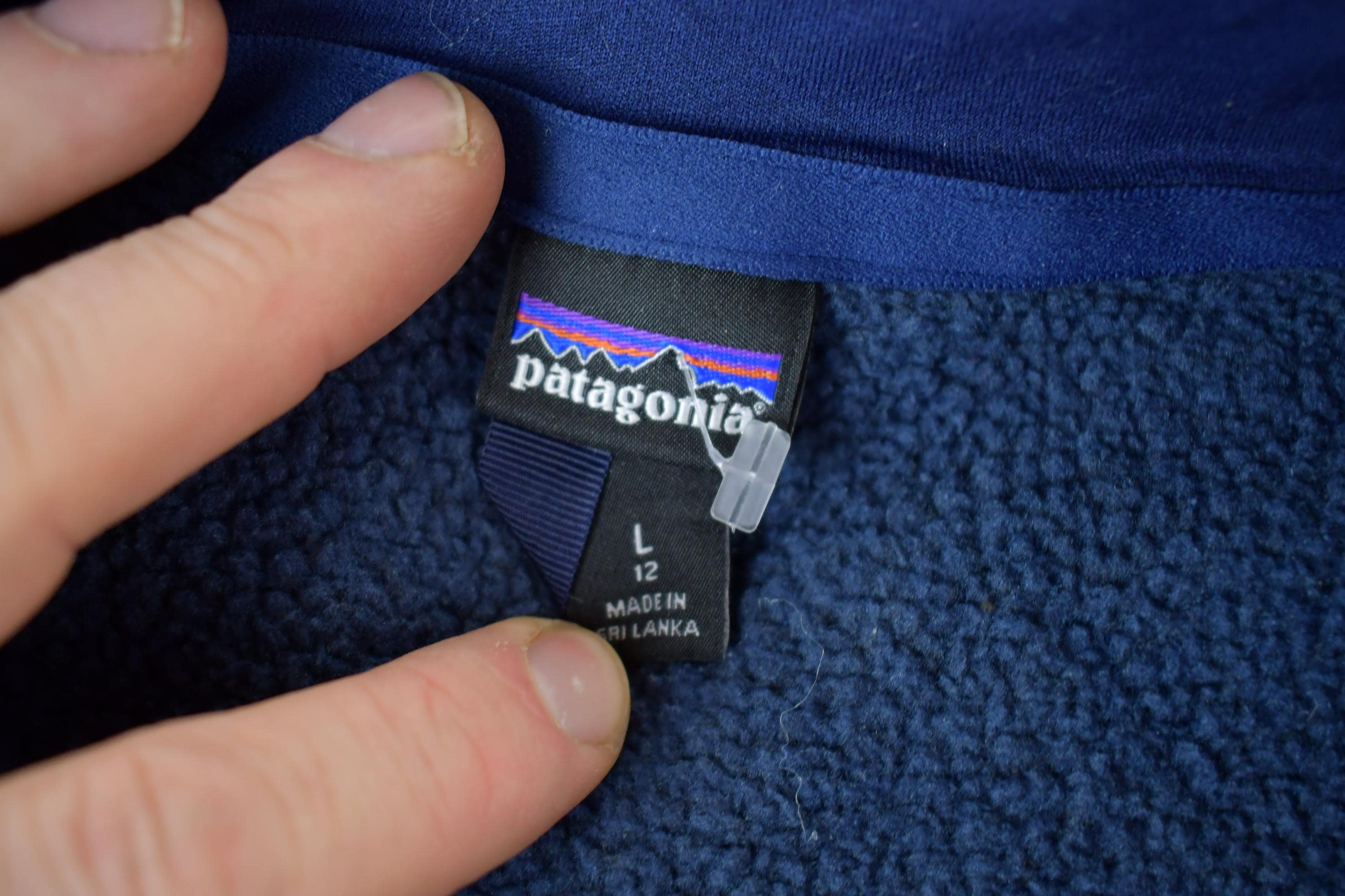 Vintage 1990s Youth Patagonia Fleece Sweater Youth L - Image 3