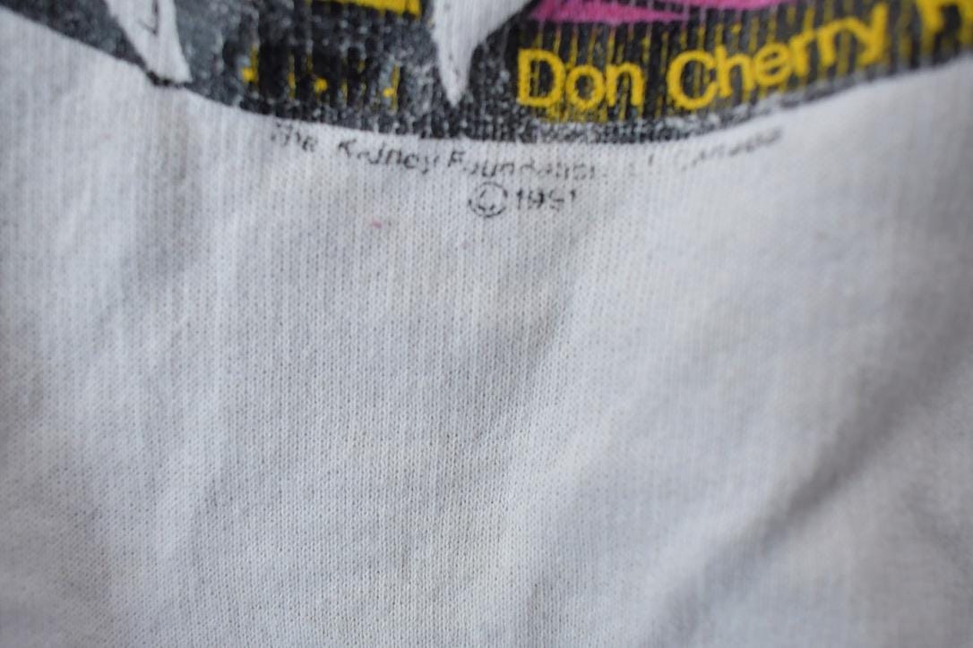 Vintage 1991 Don Cherry The War On Grapes NHL Hockey Crewneck Sweatshirt Men's XL - Image 6