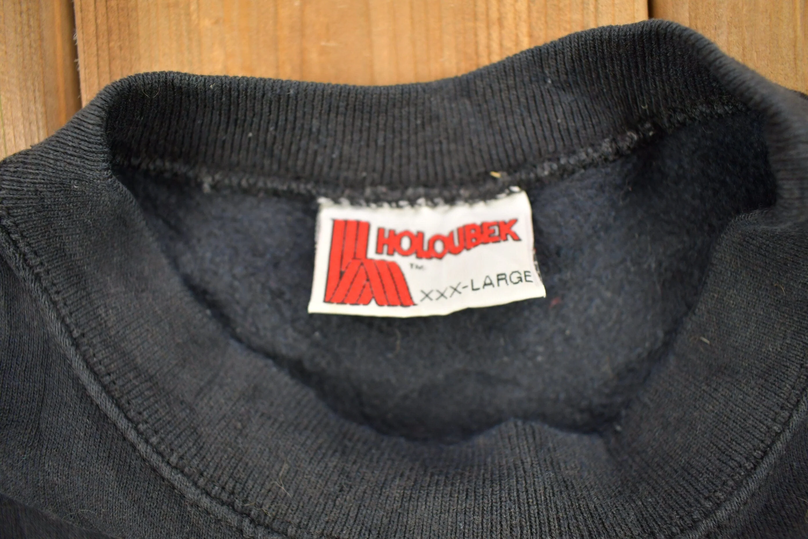 Vintage 1991 Fargo Harley Davidson North Dakota Wolf Theme Crewneck Sweater Men's 2XL - Image 7