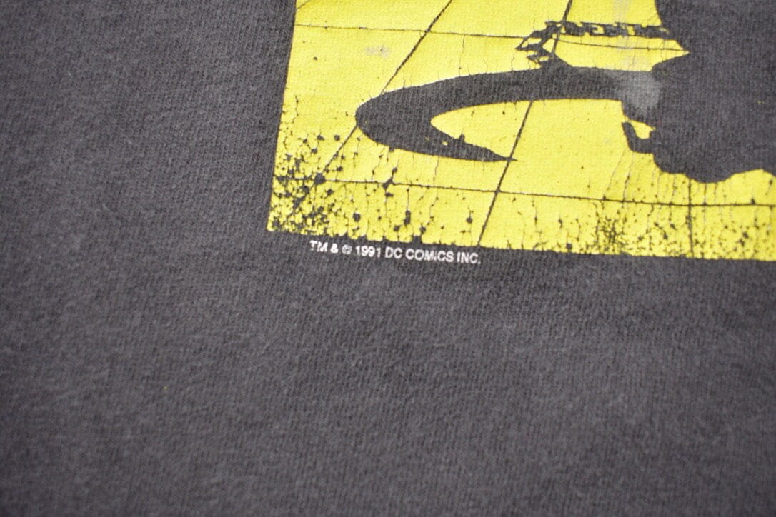 Vintage 1991 Lobo DC Comics Graphitti Promo T-shirt Men's XL - Image 4