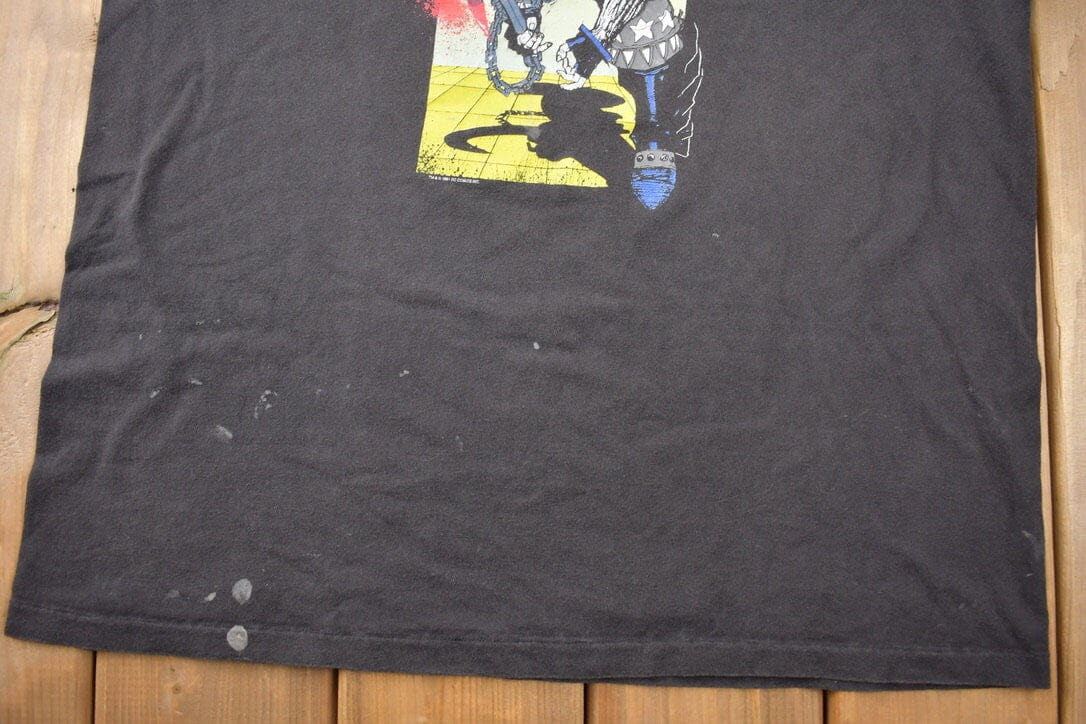 Vintage 1991 Lobo DC Comics Graphitti Promo T-shirt Men's XL - Image 5