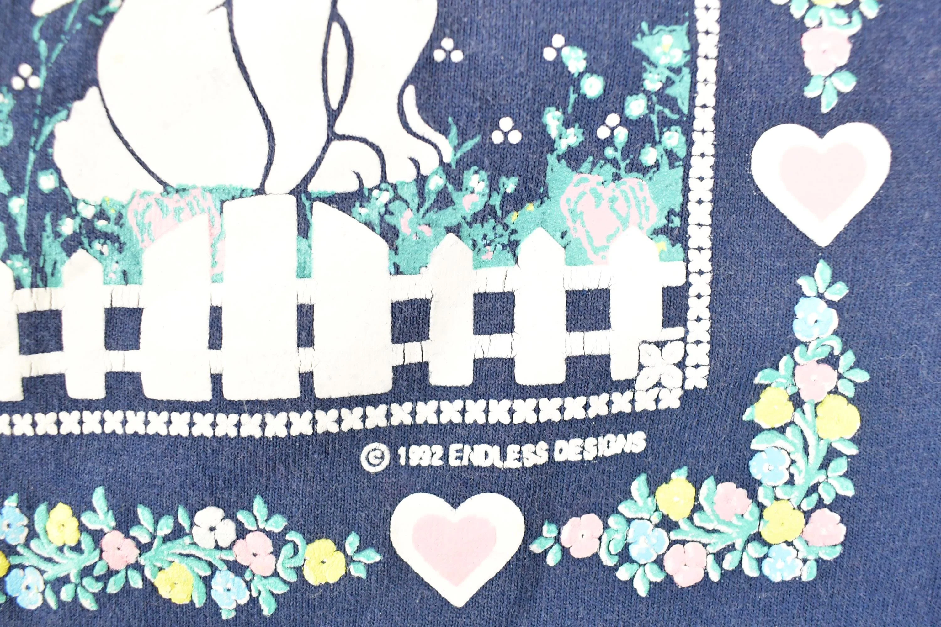 Vintage 1992 Endless Designs Farm Theme Souvenir Travel T-Shirt Men's L - Image 4