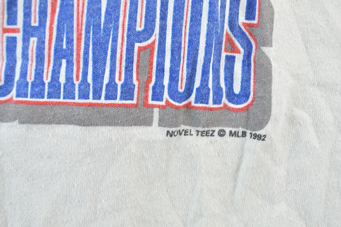 Vintage 1992 Looney Tunes Toronto Blue Jays World Series Champions T Shirt Men's XL - Image 3