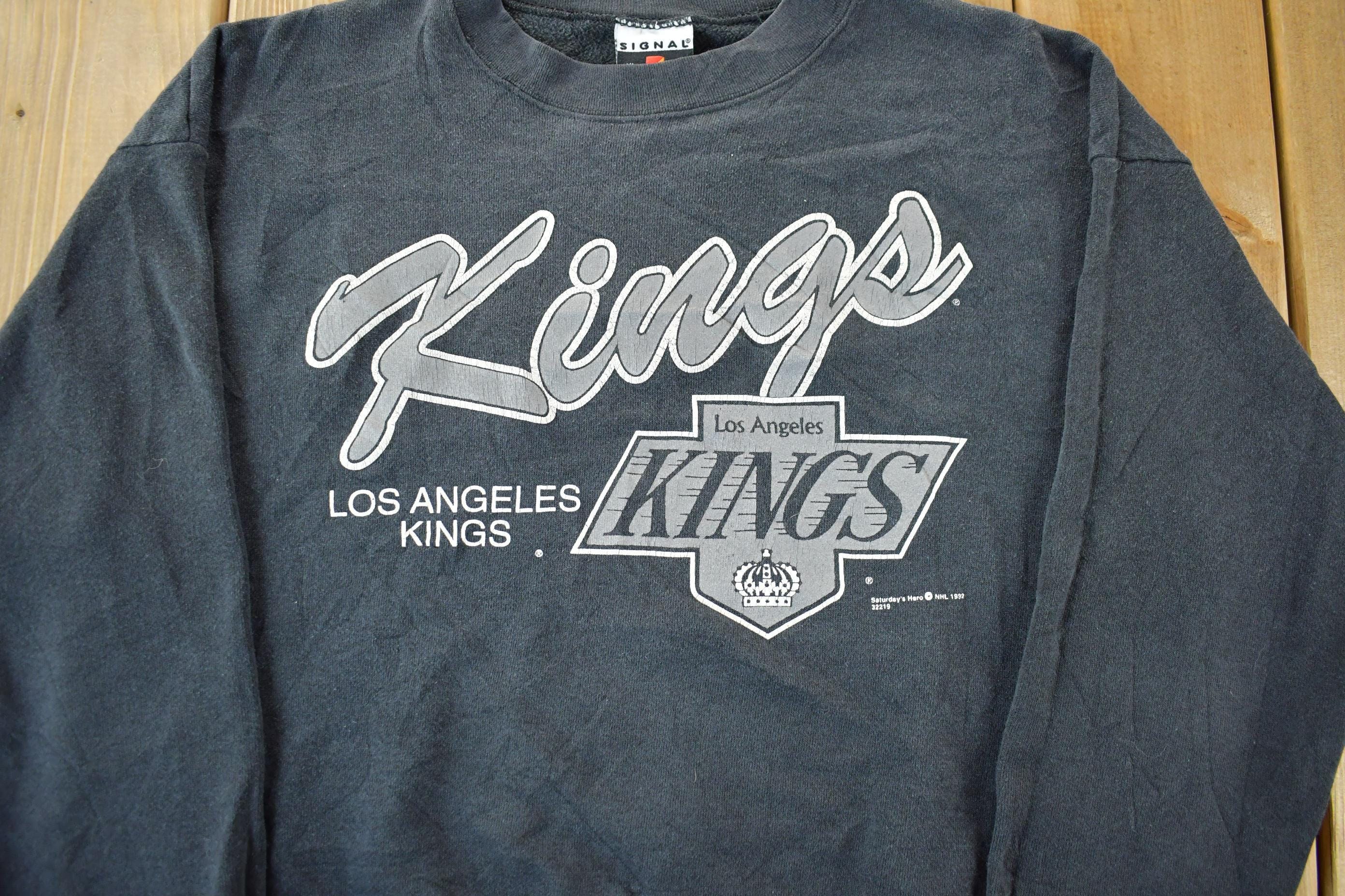 Vintage 1992 Los Angeles Kings NHL Hockey Crewneck Sweatshirt Men's Large - Image 3