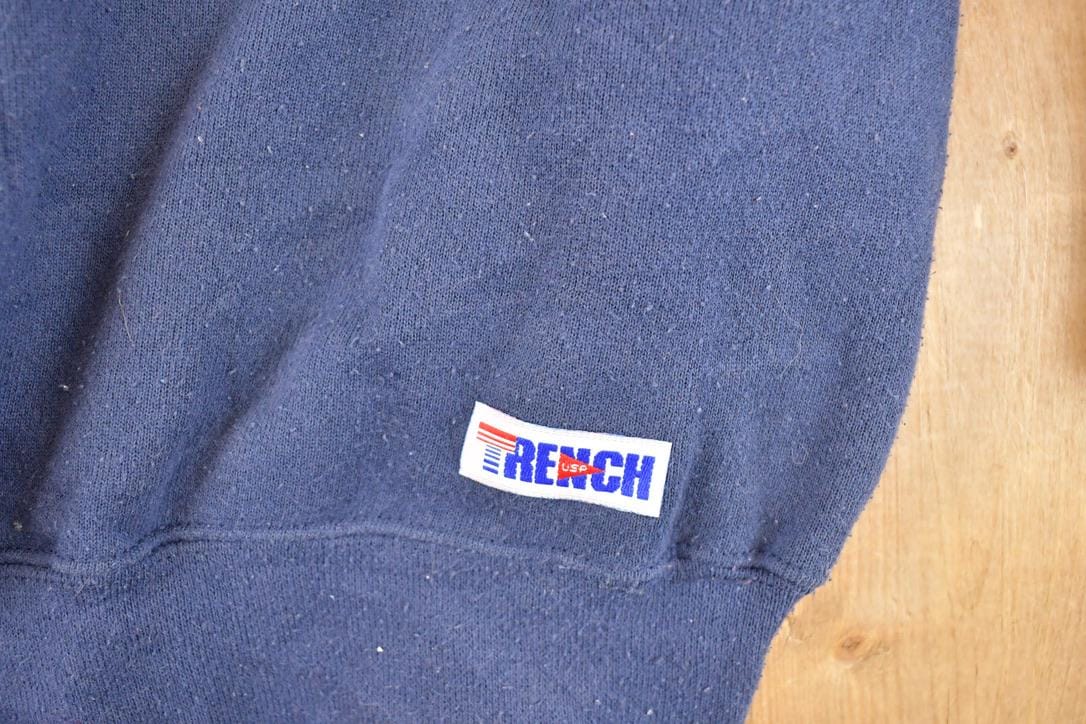 Vintage 1993 Dallas Cowboys Trench Ultra NFL Crewneck Sweatshirt Men's L - Image 5