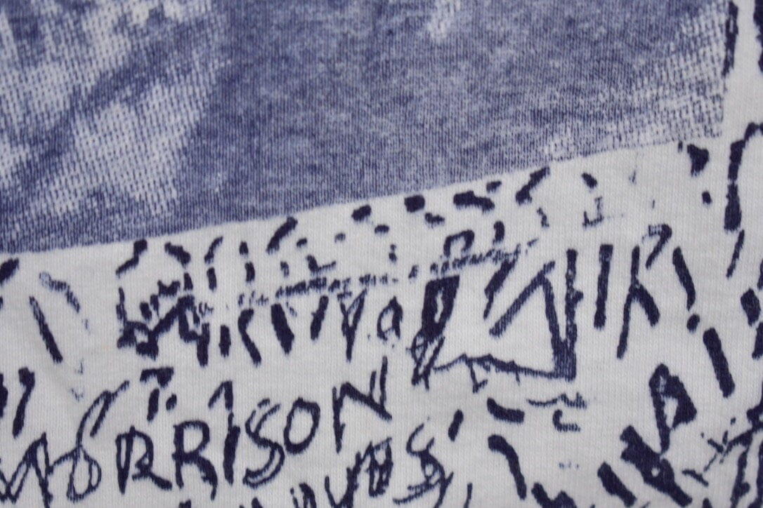 Vintage 1993 Jim Morrison lizard King All Over Print Graphic T Shirt Men's Large - Image 5