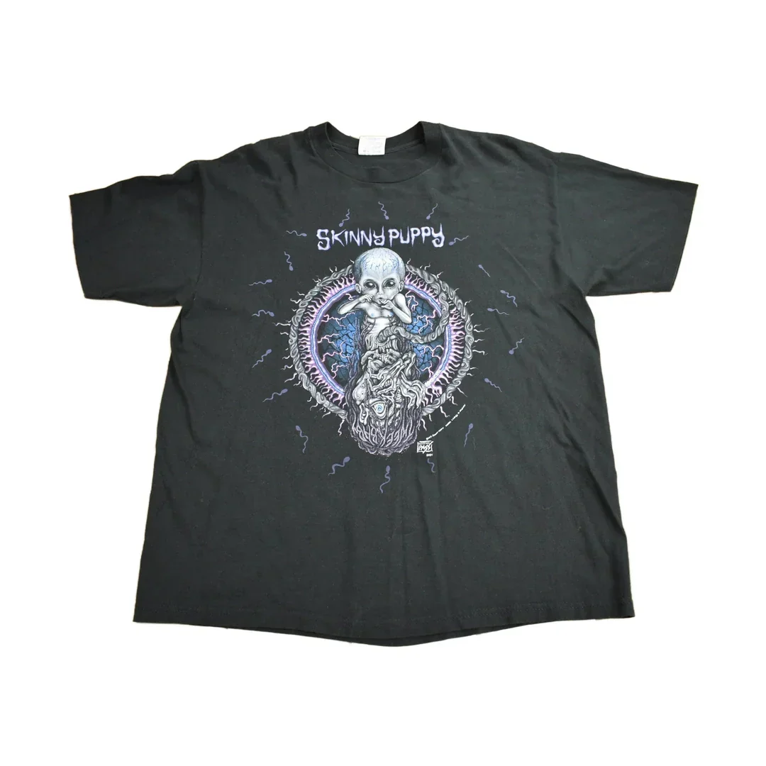 Vintage 1993 Skinny Puppy Band T-shirt Men's XL
