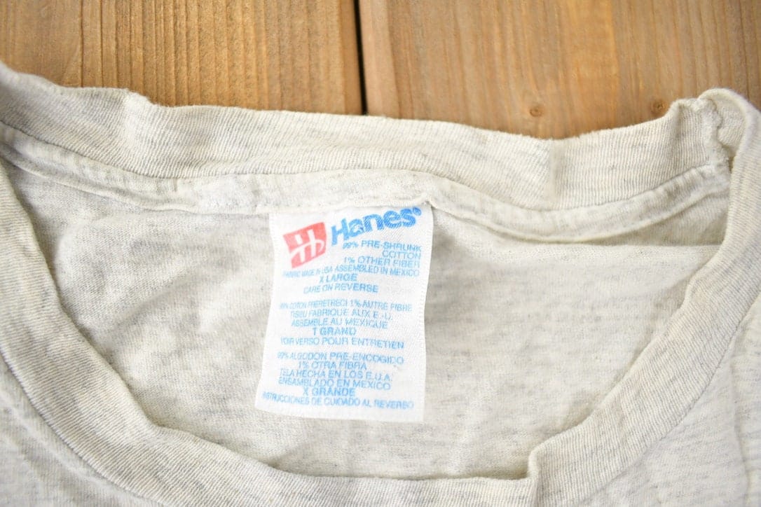 Vintage 1993 Toronto Blue Jays MLB Baseball Graphic T-Shirt Made In USA - Image 6