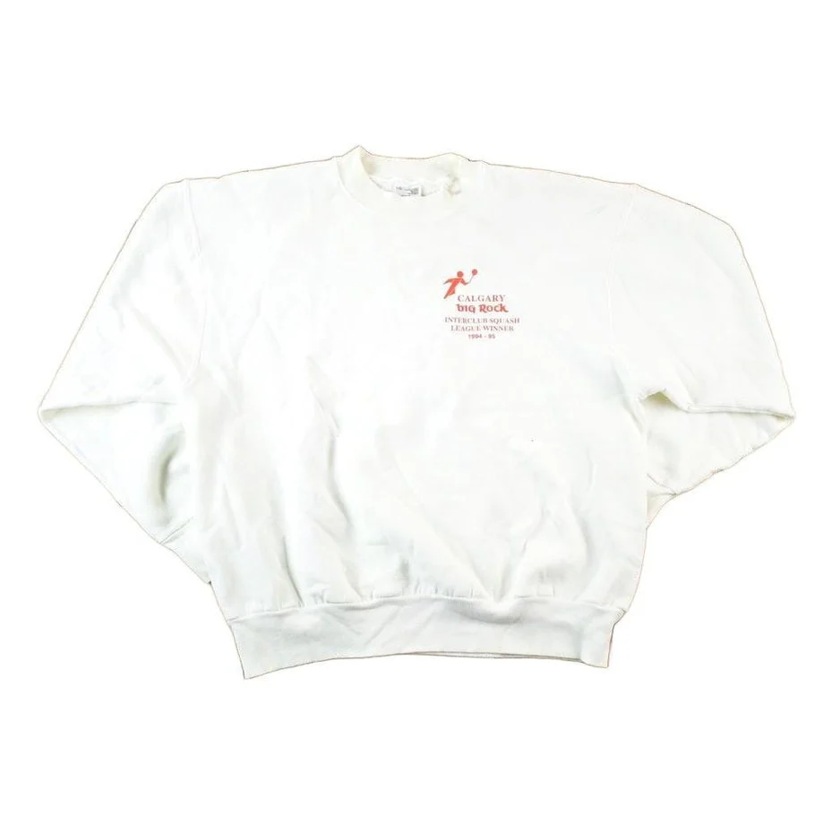 Vintage 1994 Calgary Bigrock Crewneck Sweatshirt Mens L - Image 2