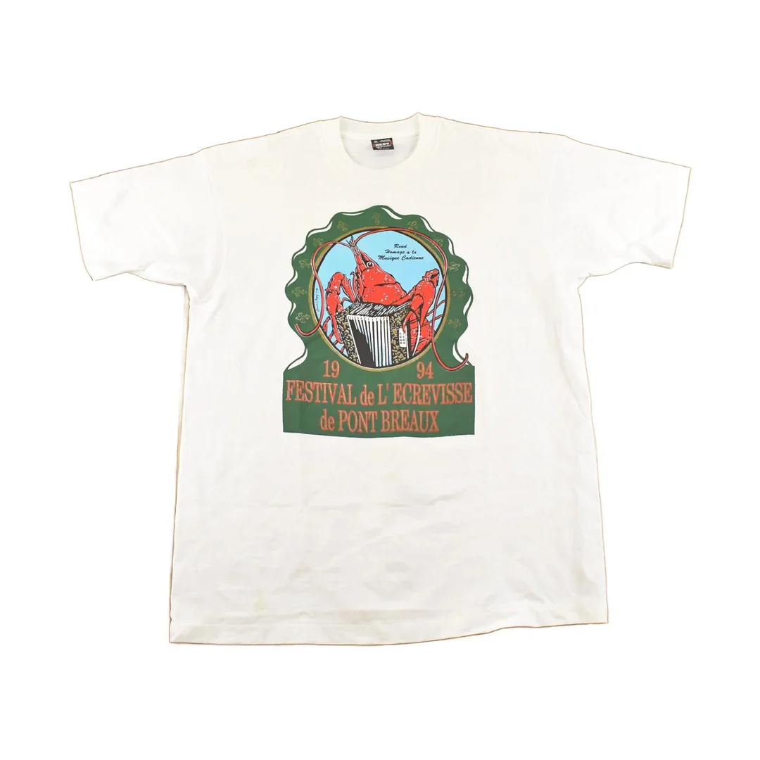 Vintage 1994 Lobster Festival Souvenir Travel T-Shirt Men's XL