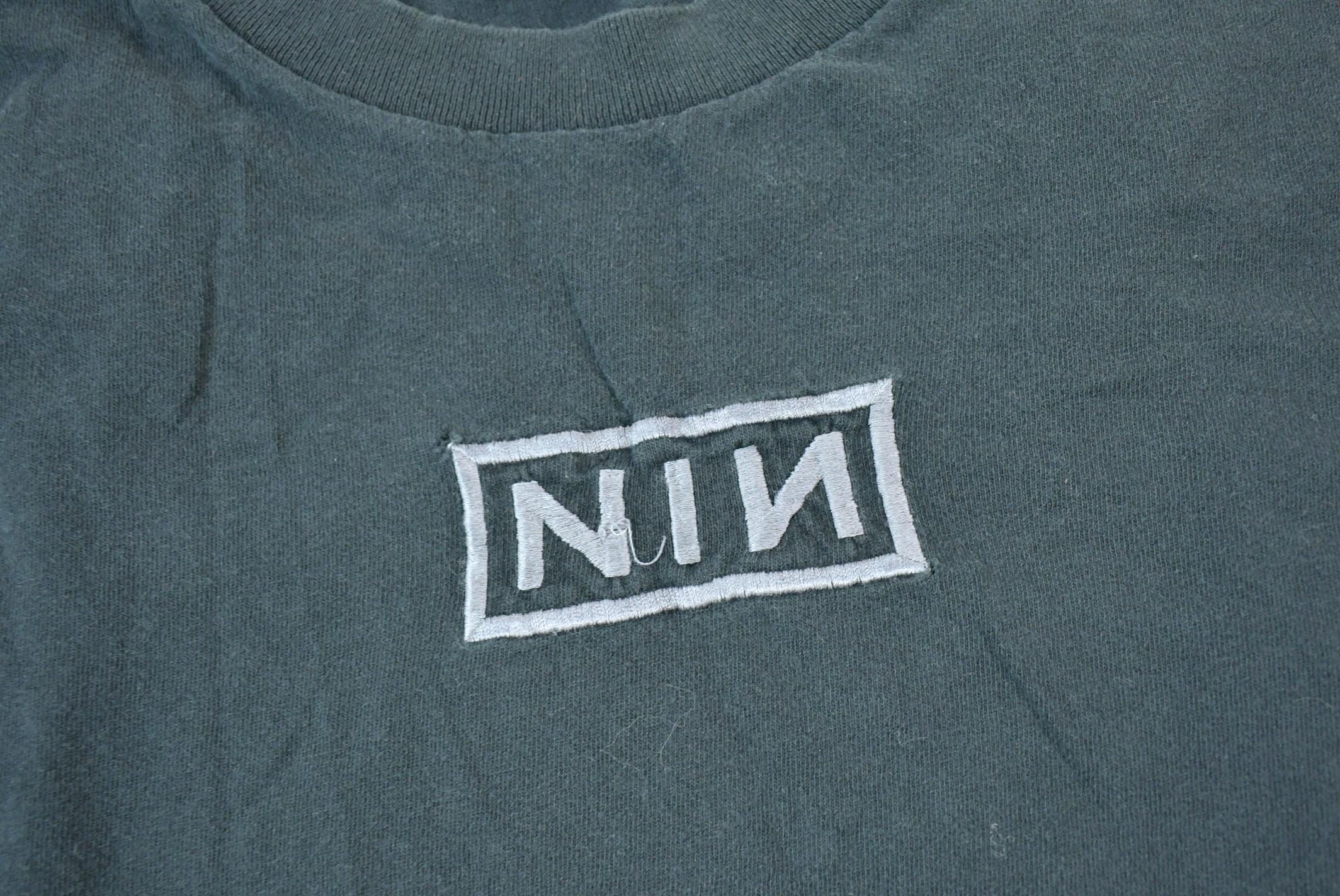 Vintage 1994 Nine Inch Nails The Downward Spiral Tour T-Shirt - Image 5