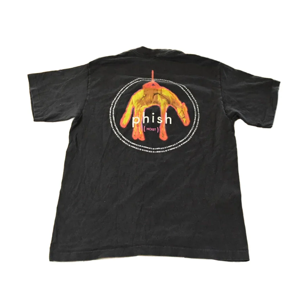 Vintage 1994 Phish Hoist Tour Graphic Band T-Shirt Men's XL - Image 2