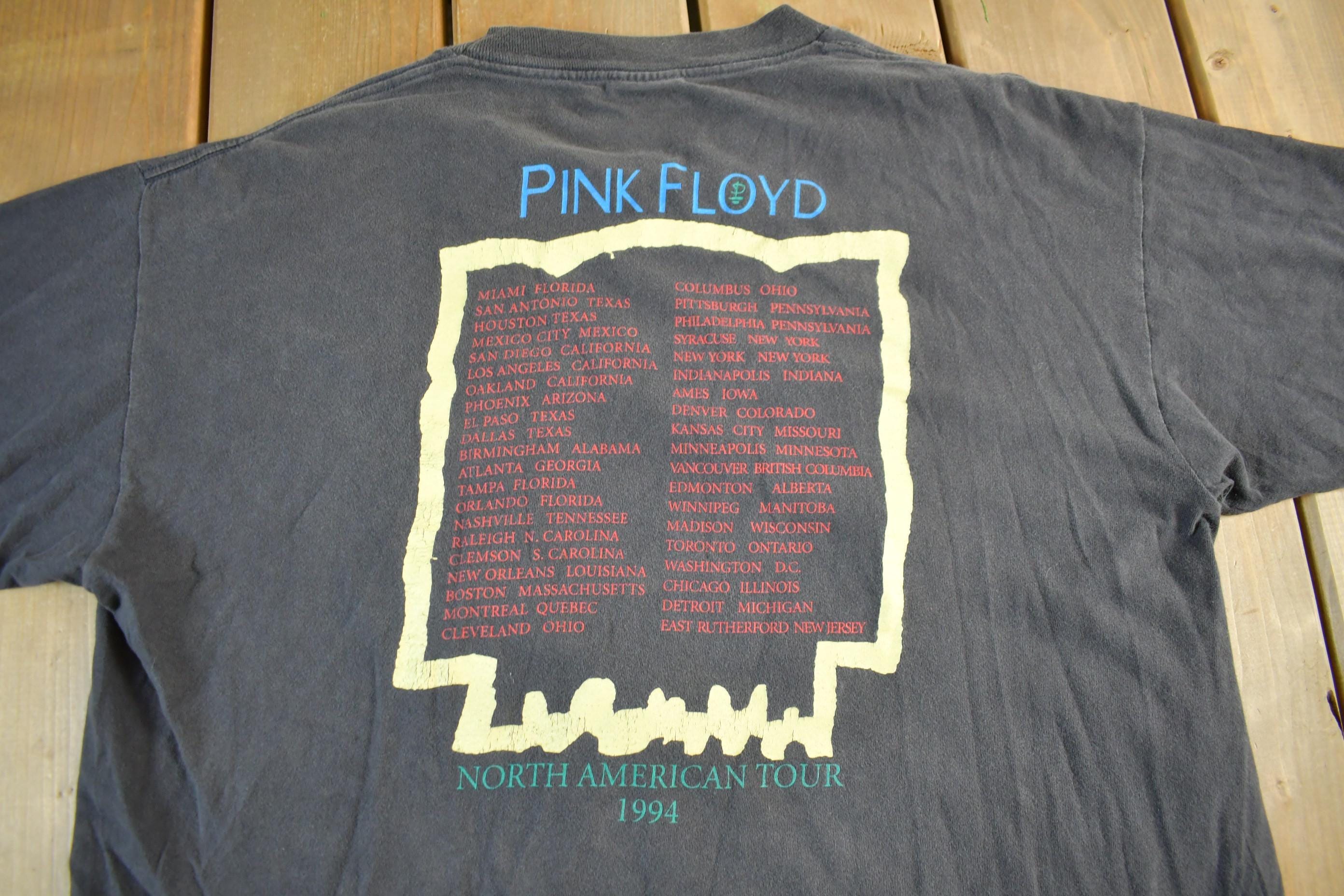 Vintage 1994 Pink Floyd Division Bell Tour Band T-Shirt Men's XL - Image 8