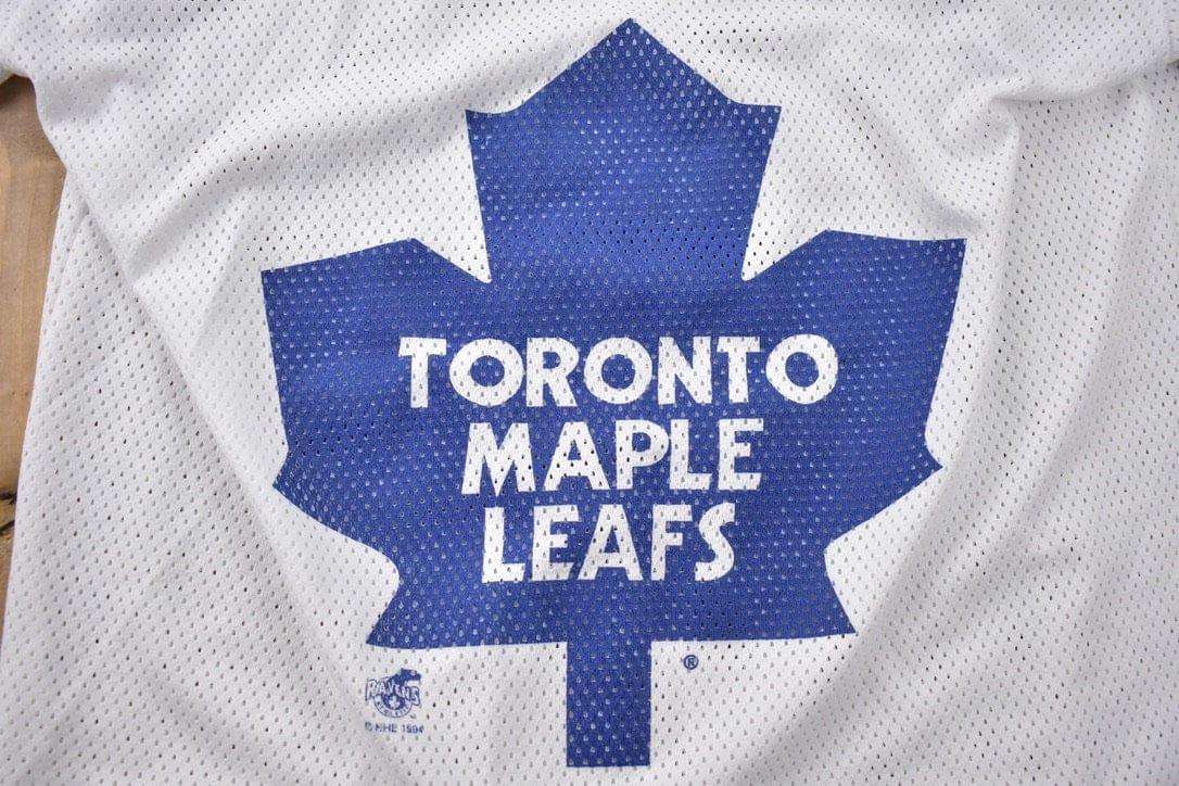 Vintage 1994 Ravens Toronto Maple Leafs Hockey Jersey Men's L - Image 3