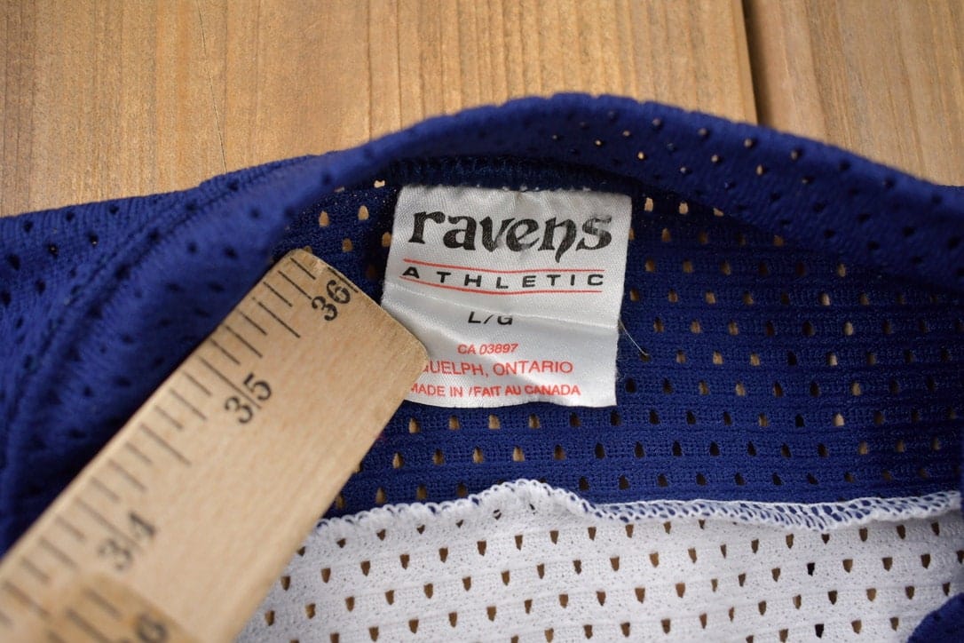 Vintage 1994 Ravens Toronto Maple Leafs Hockey Jersey Men's L - Image 6