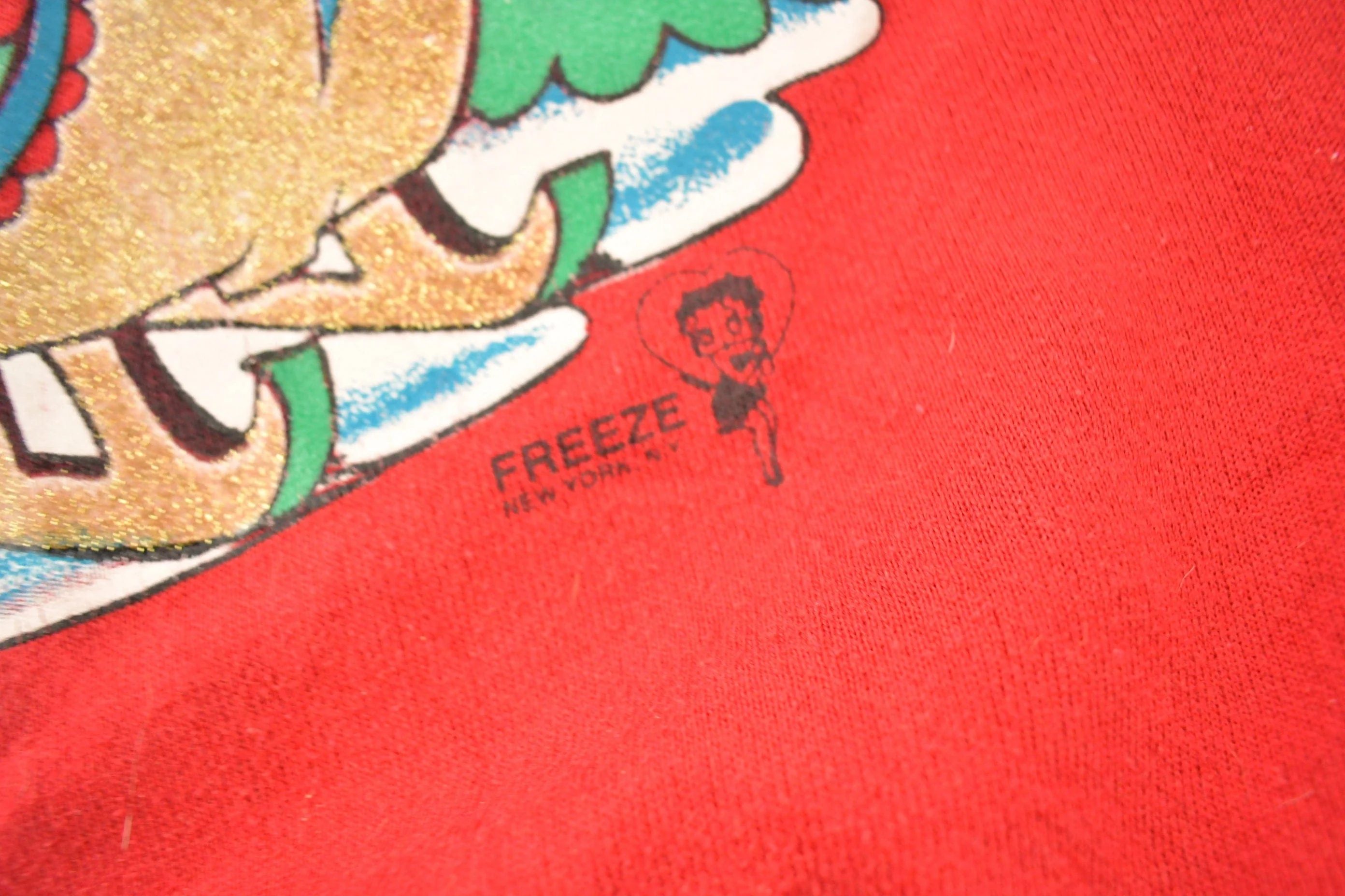 Vintage 1995 Betty Boop Christmas Theme Crewneck Men's Large - Image 6