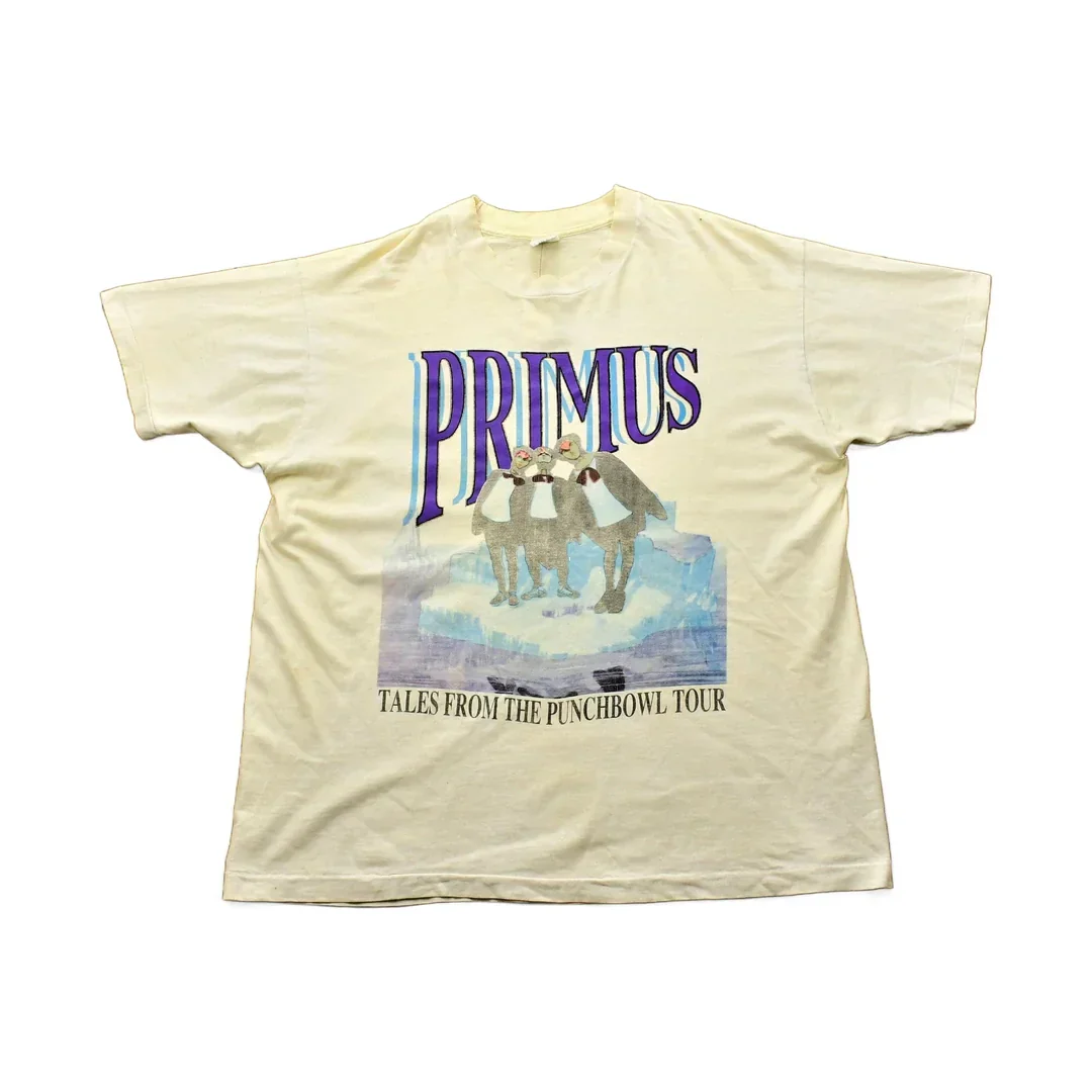 Vintage 1995 Primus Tales From The Punchbowl Tour Band T-shirt Men's Large