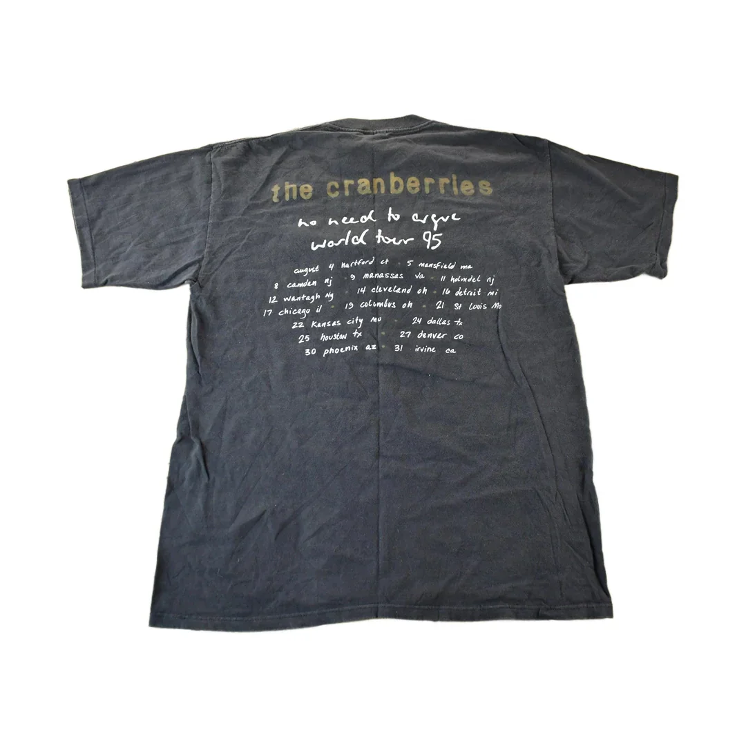 Vintage 1995 The Cranberries Tour Band T-Shirt Men's XL - Image 2