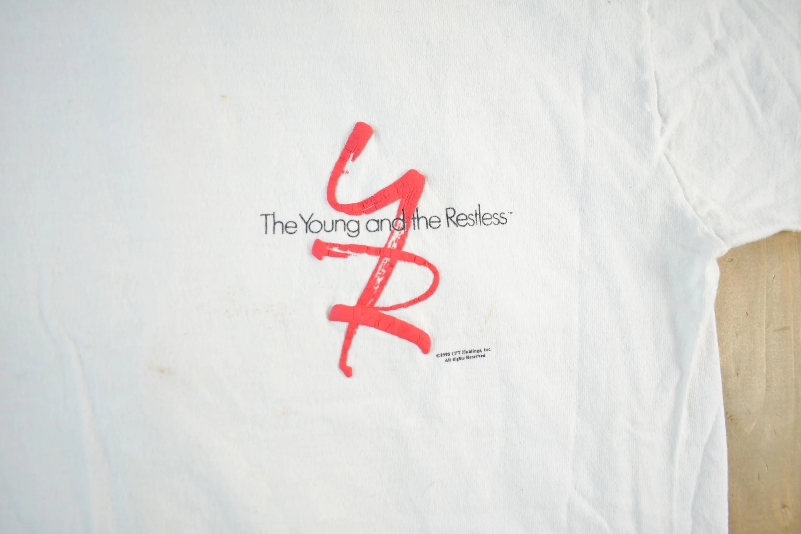 Vintage 1995 The Young & The Restless T-Shirt Men's Large - Image 3