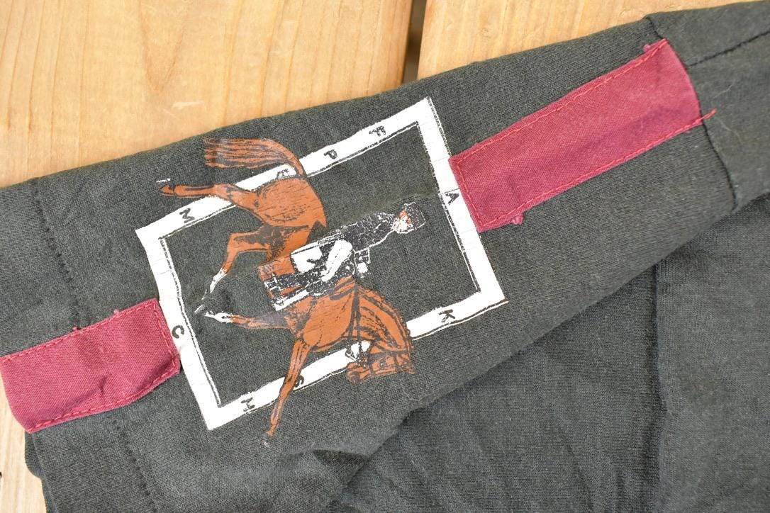 Vintage 1996 Animal Designs Horse Riding Souvenir T-Shirt Men's L - Image 4