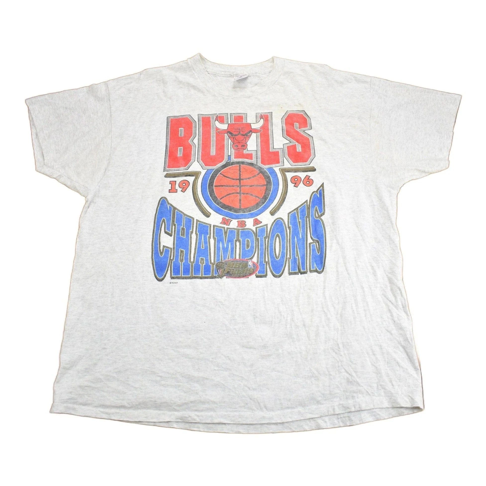 Vintage 1996 Chicago Bulls NBA Champions T-Shirt Men's XL