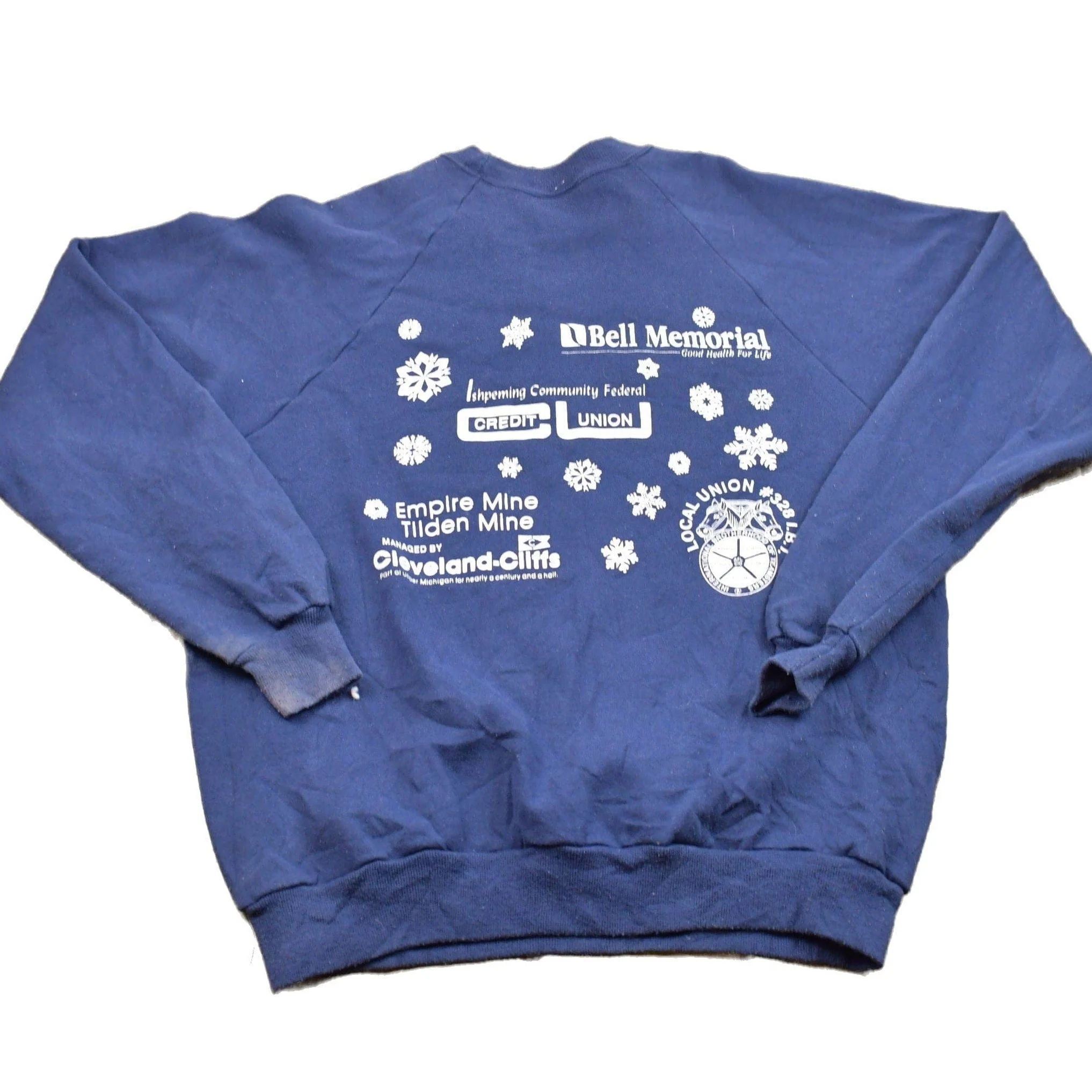 Vintage 1996 Groundhog's Day Race Crewneck Sweatshirt Men's L - Image 2