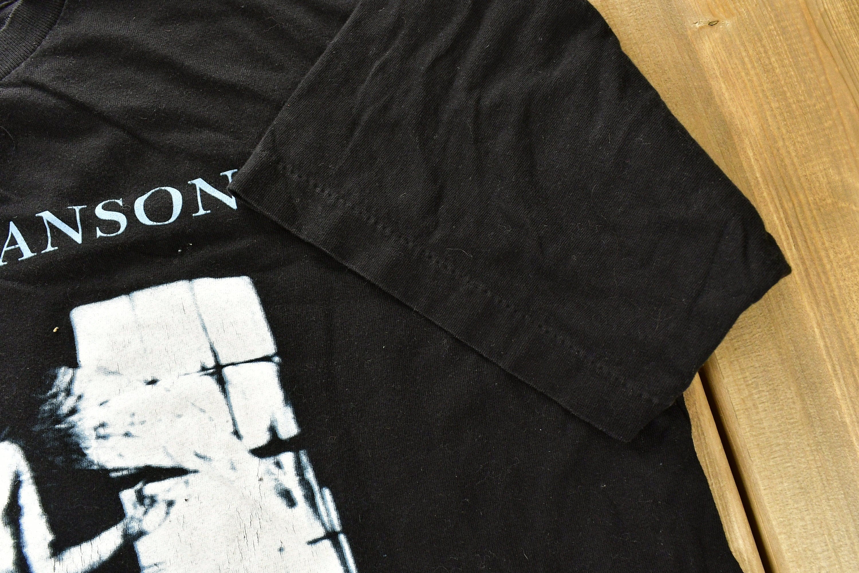 Vintage 1996 Marilyn Manson Graphic Band T-shirt - Image 4