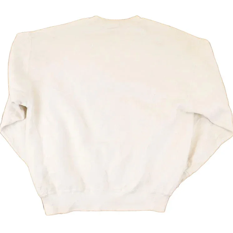 Vintage 1996 Rockefeller Centre Floral Graphic Print Crewneck Sweatshirt Women's L - Image 2