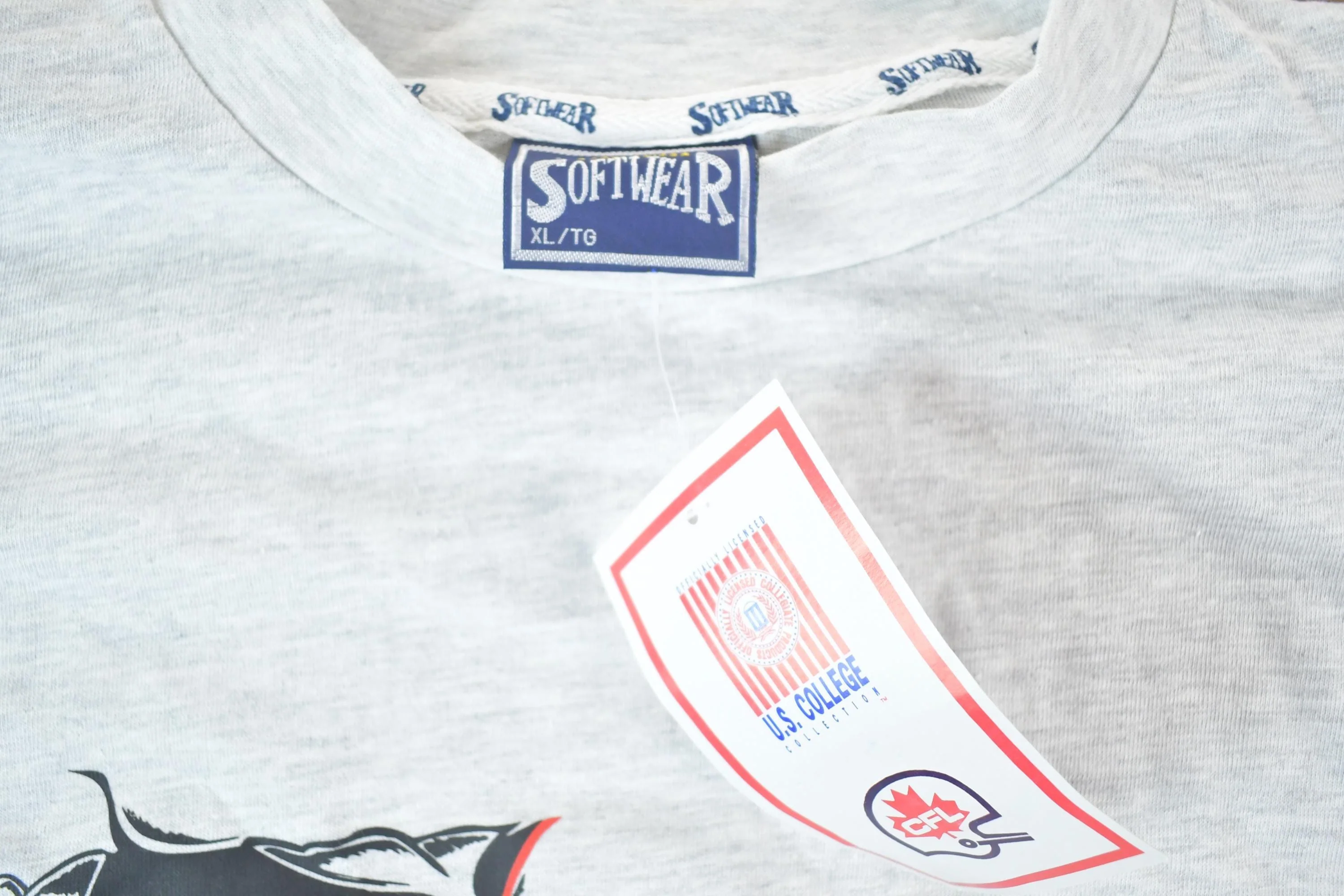 Vintage 1996 Softwear Deadstock Euro Croatia Souvenir Soccer T-Shirt Mens XL - Image 6