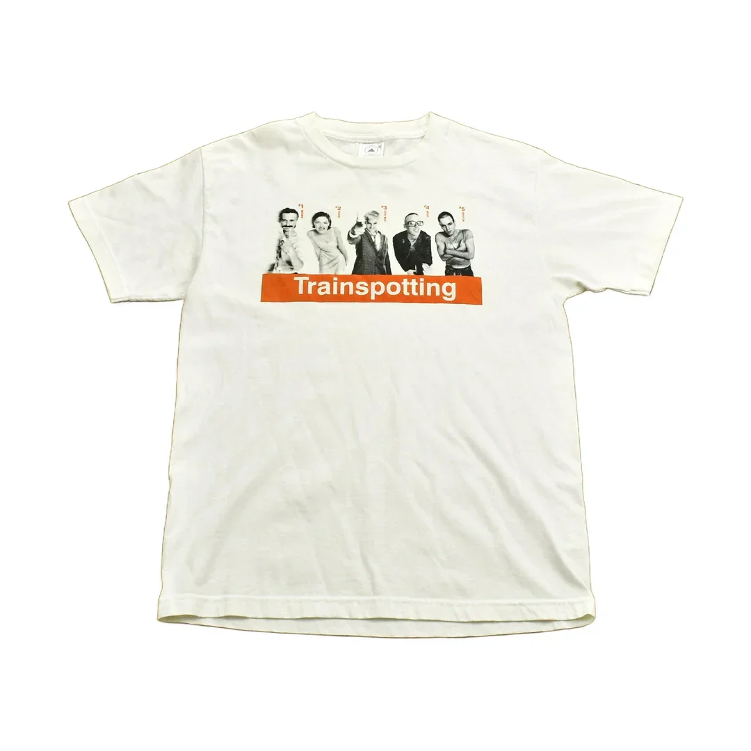Vintage 1996 Trainspotting Movie Promo T-shirt Men's Medium