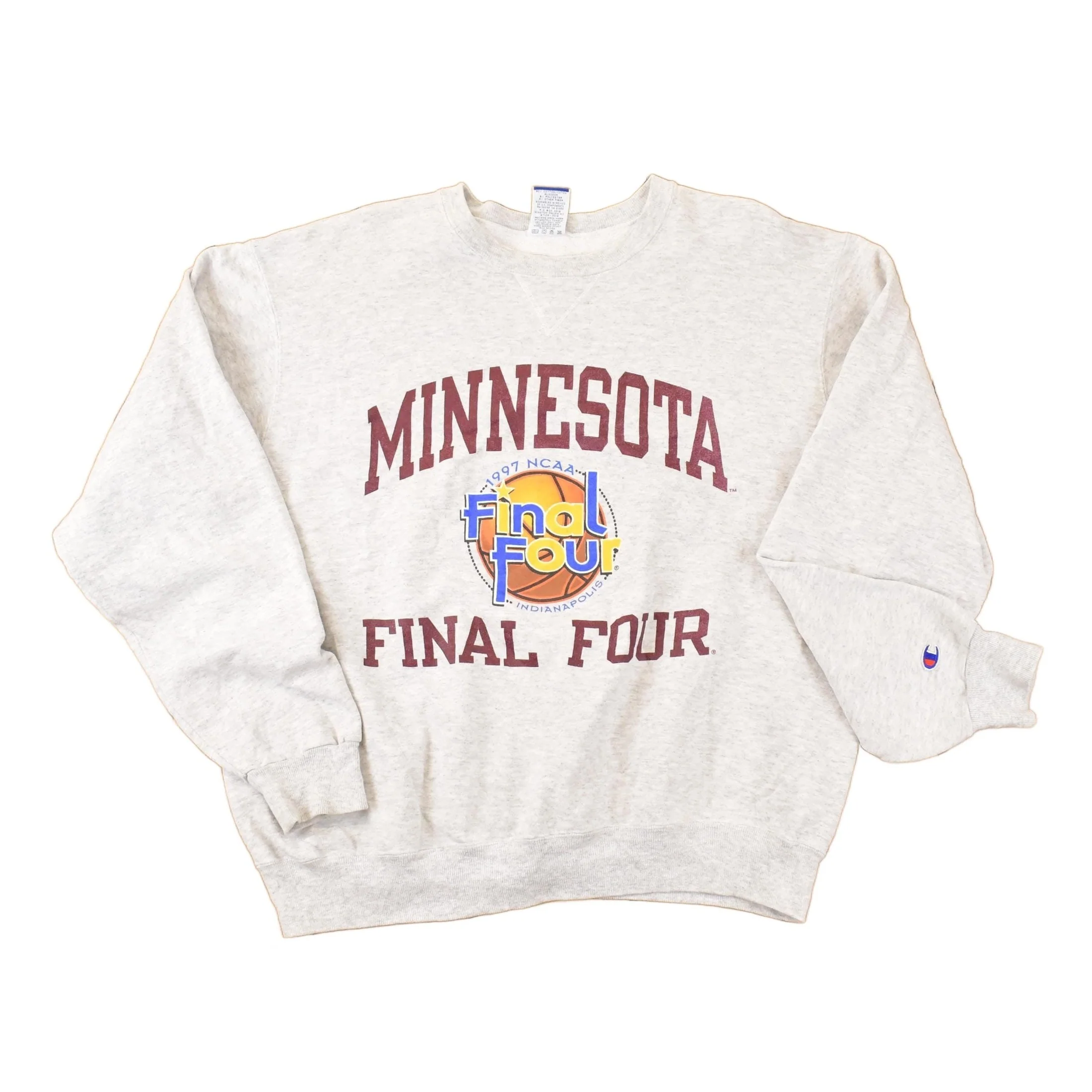 Vintage 1997 Champion Minnesota Final Four Crewneck Sweatshirt Men's XL