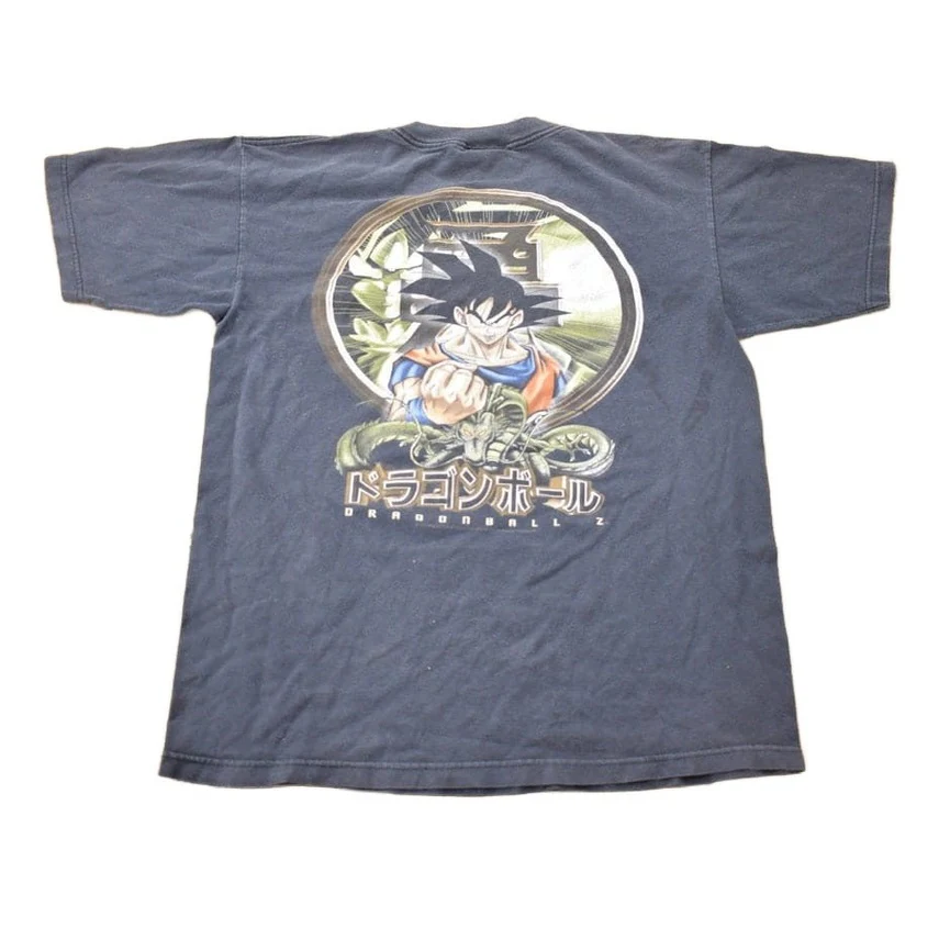 Vintage 1997 Dragonball Z Goku Anime Graphic T-shirt Men's Medium
