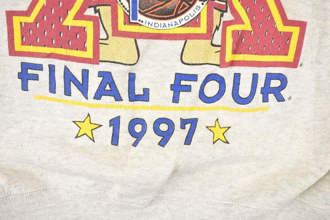 Vintage 1997 Minnesota Gophers Final Four Cartoon University Crewneck Sweater Men's L - Image 4