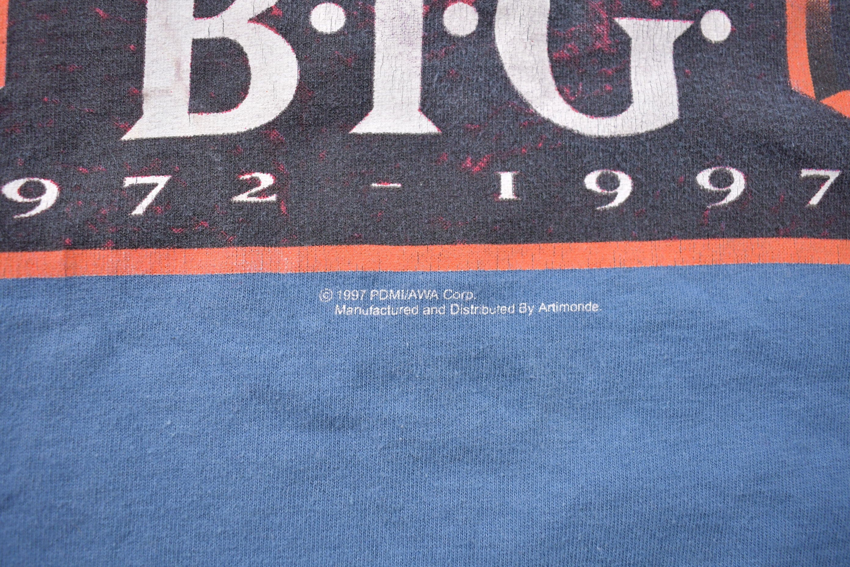 Vintage 1997 The Notorious BIG Memorial T Shirt Men's XL - Image 5