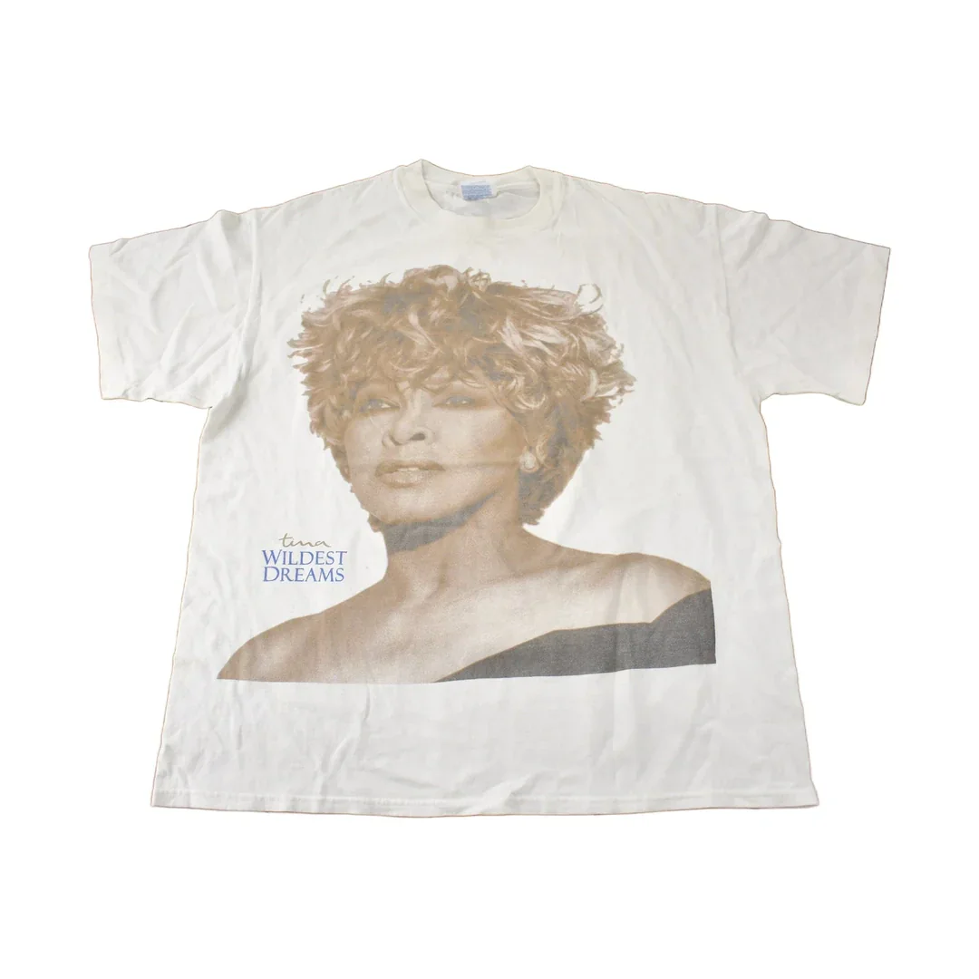 Vintage 1997 Tina Turner Wildest Dreams Tour Graphic T-shirt Size Large