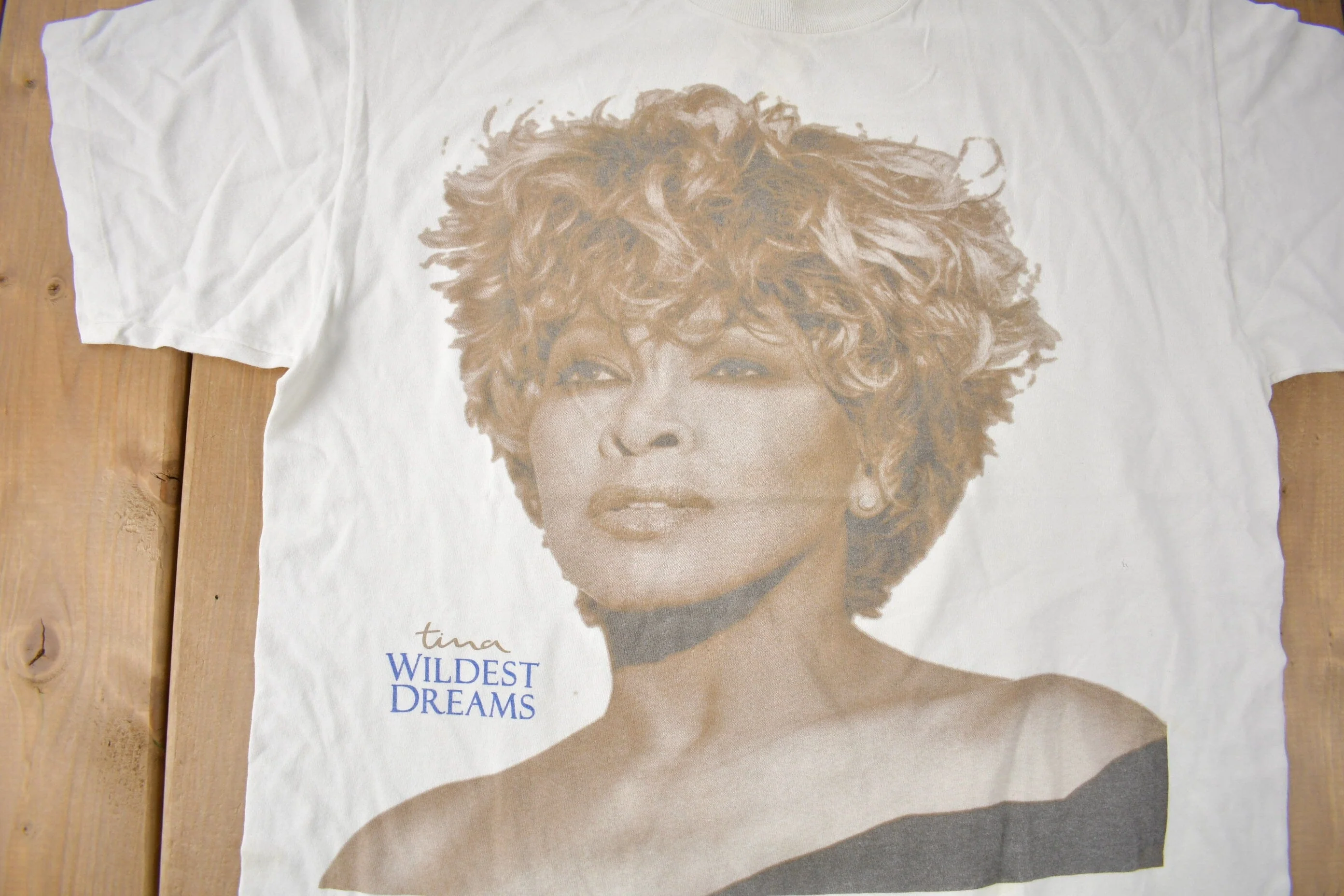 Vintage 1997 Tina Turner Wildest Dreams Tour Graphic T-shirt Size Large - Image 3