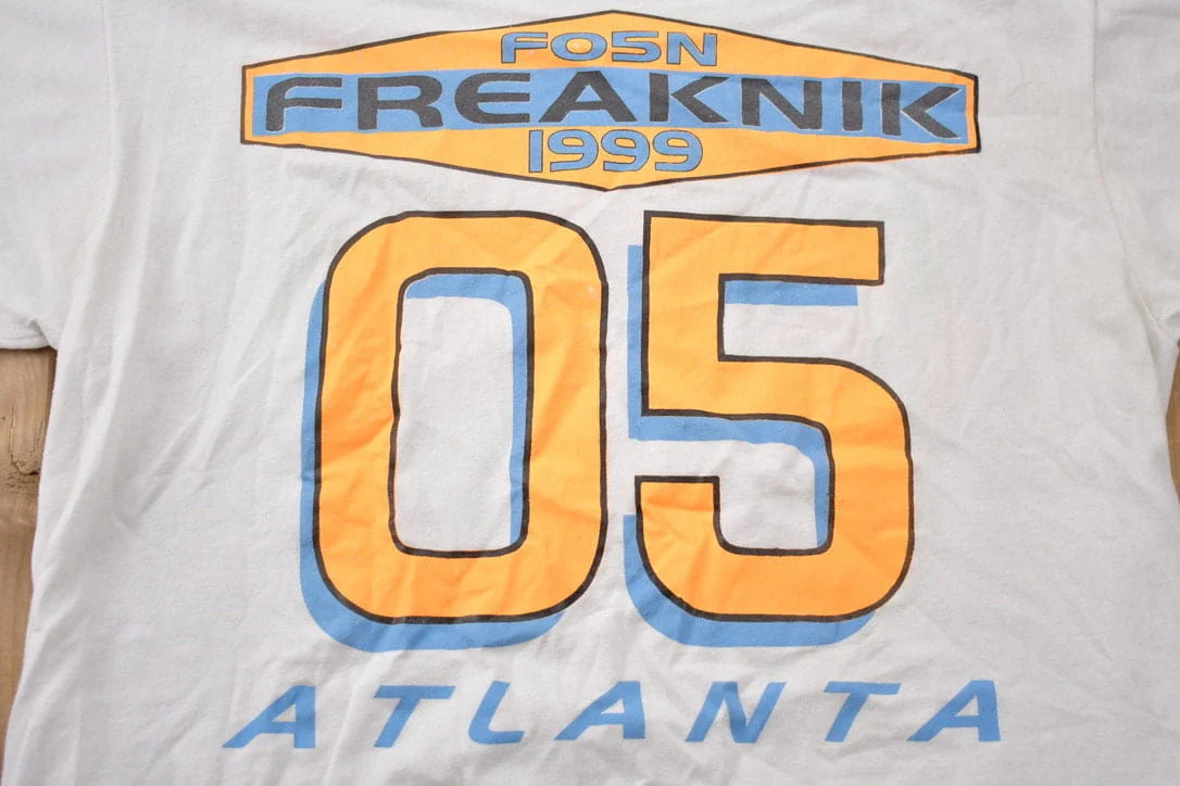 Vintage 1999 Freaknik Atlanta 05 Collegiate Souvenir T-Shirt 'Don't Playa Hate' Men's Large - Image 3