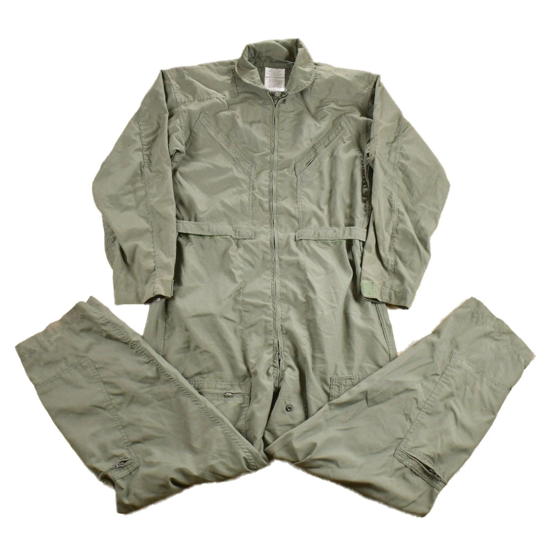Vintage 1999 Military Flyers Coveralls Jumpsuit Size 42R