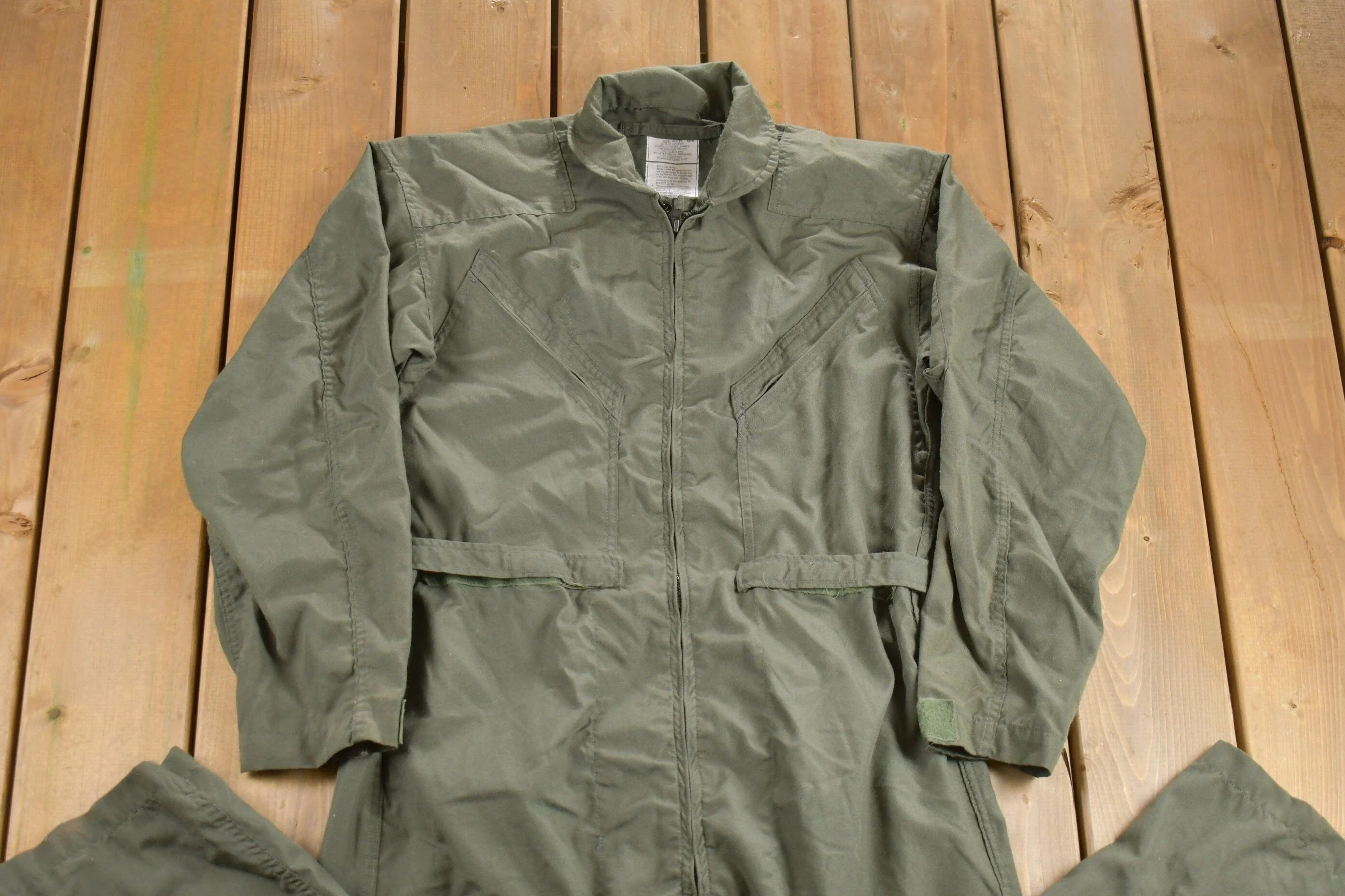 Vintage 1999 Military Flyers Coveralls Jumpsuit Size 42R - Image 4