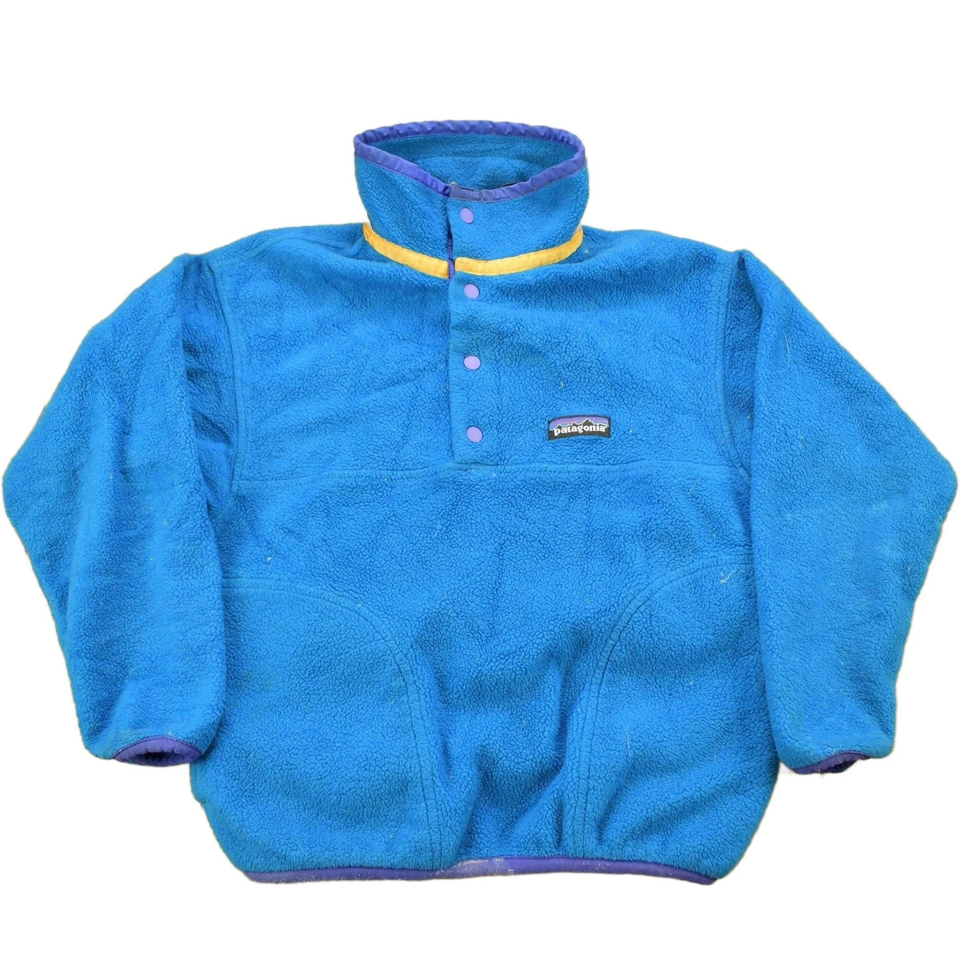 Vintage 1999 Patagonia T-Snap Fleece Kids Size Sweater Youth M