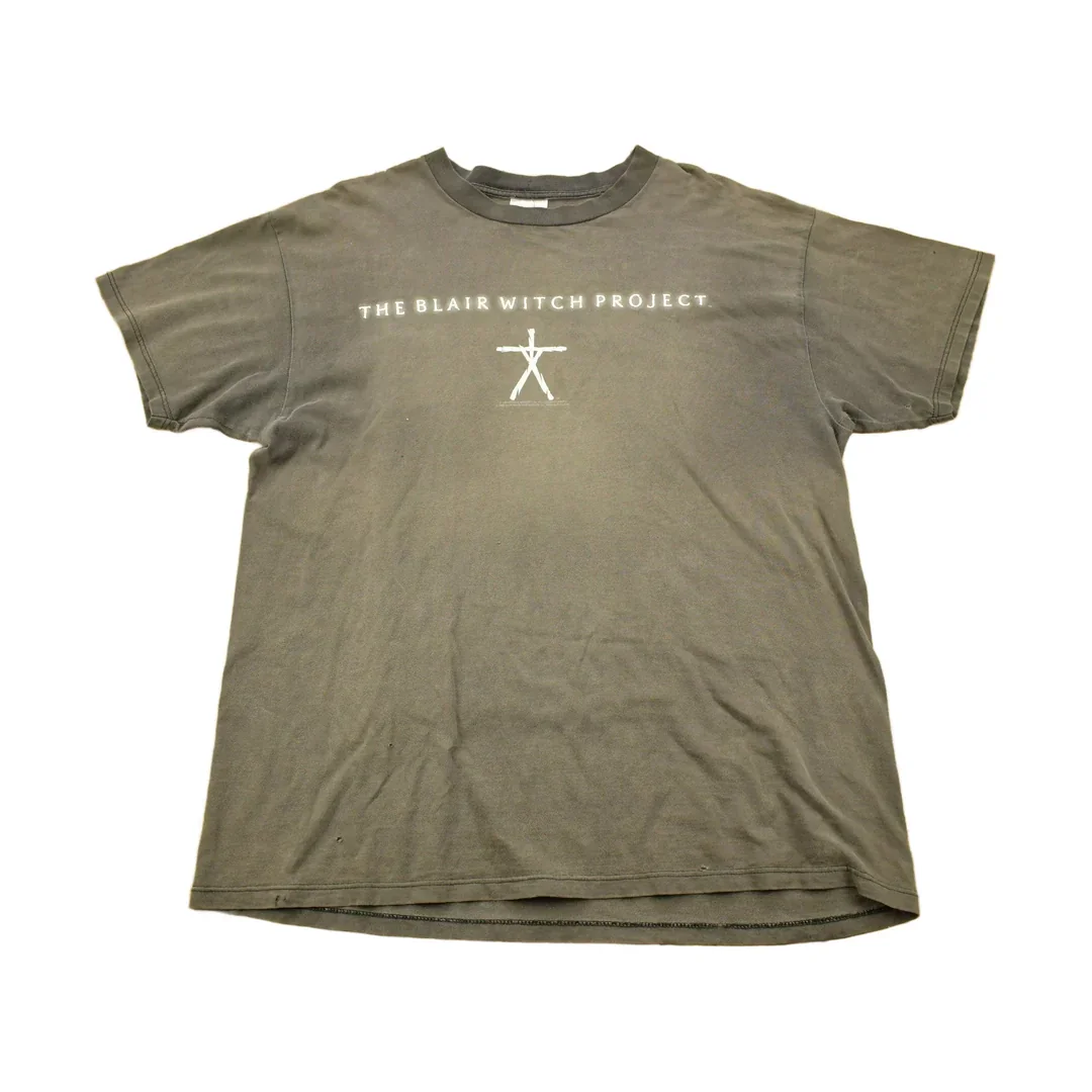 Vintage 1999 The Blair Witch Project Movie Promo T-shirt Men's XL