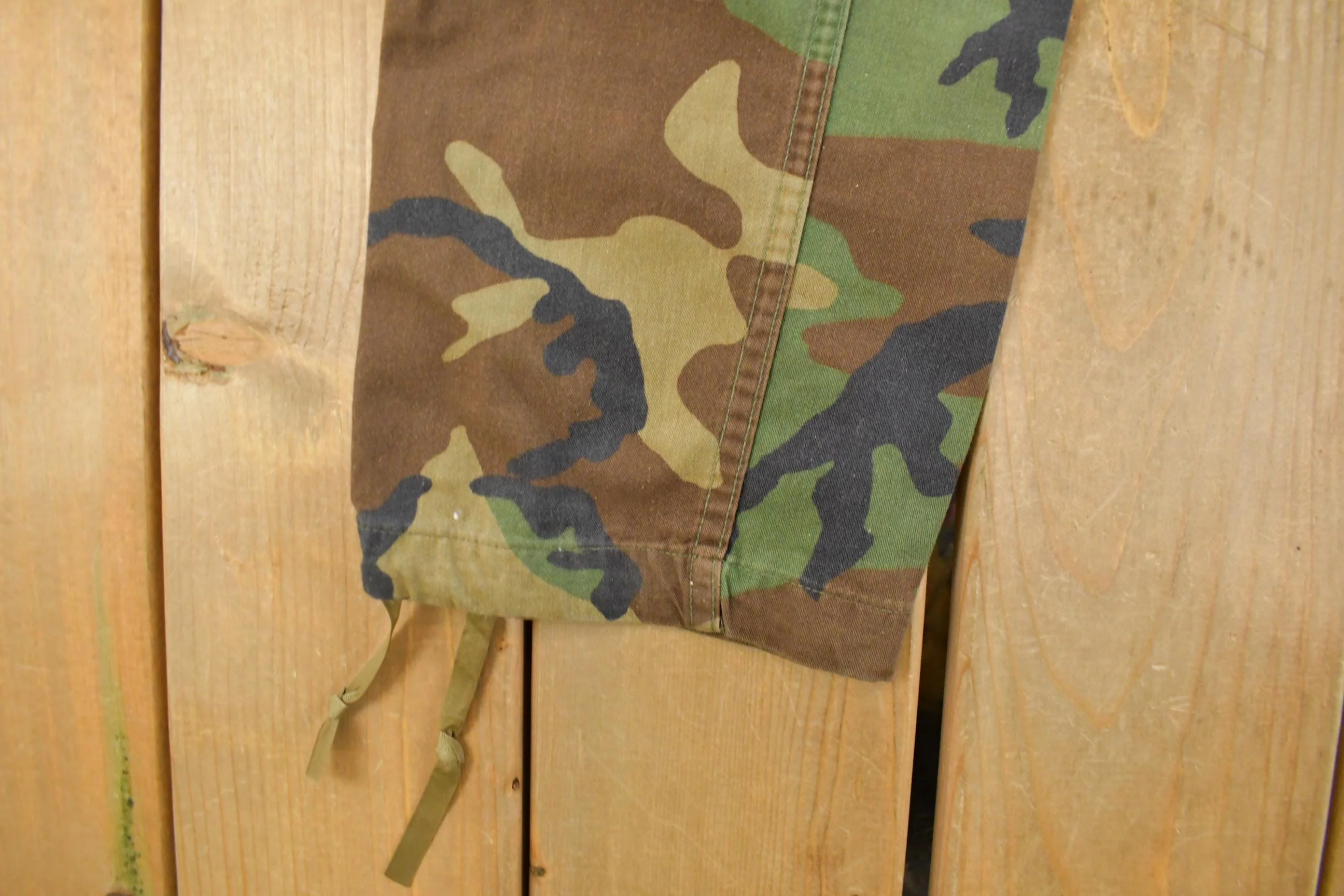 Vintage 2000s Army Military Woodland Camo Cargo Pants Men's Small - Image 3