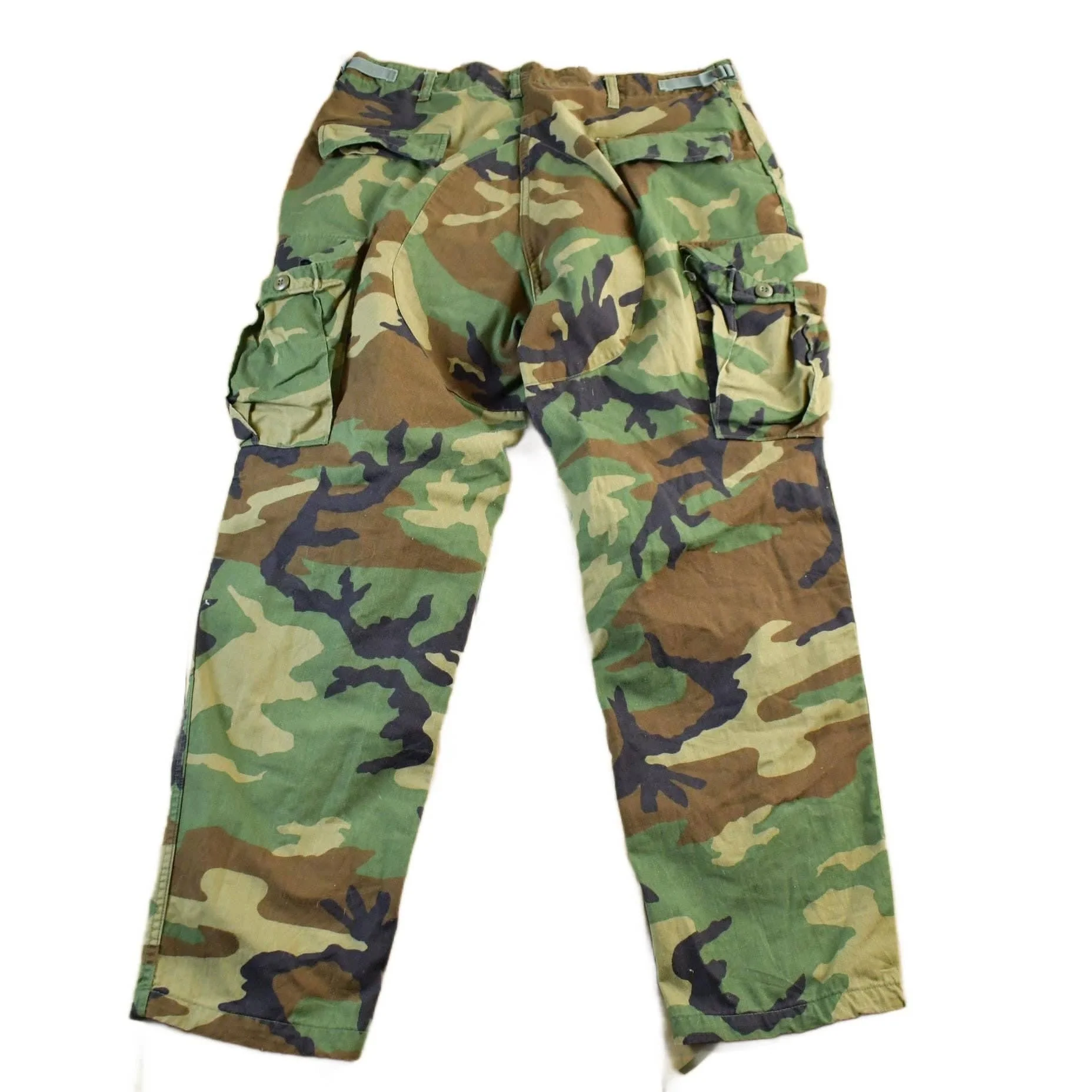 Vintage 2000s Army Woodland Camouflage Cargo Pants Men's 38 x 21 - Image 2