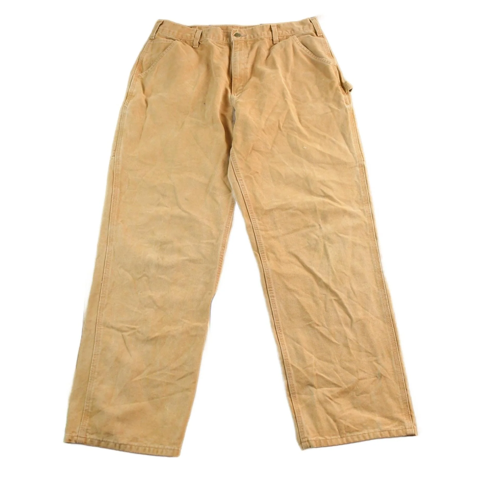Vintage 2000s Carhartt Carpenter Work Pants Men's 34 x 31 - Image 2