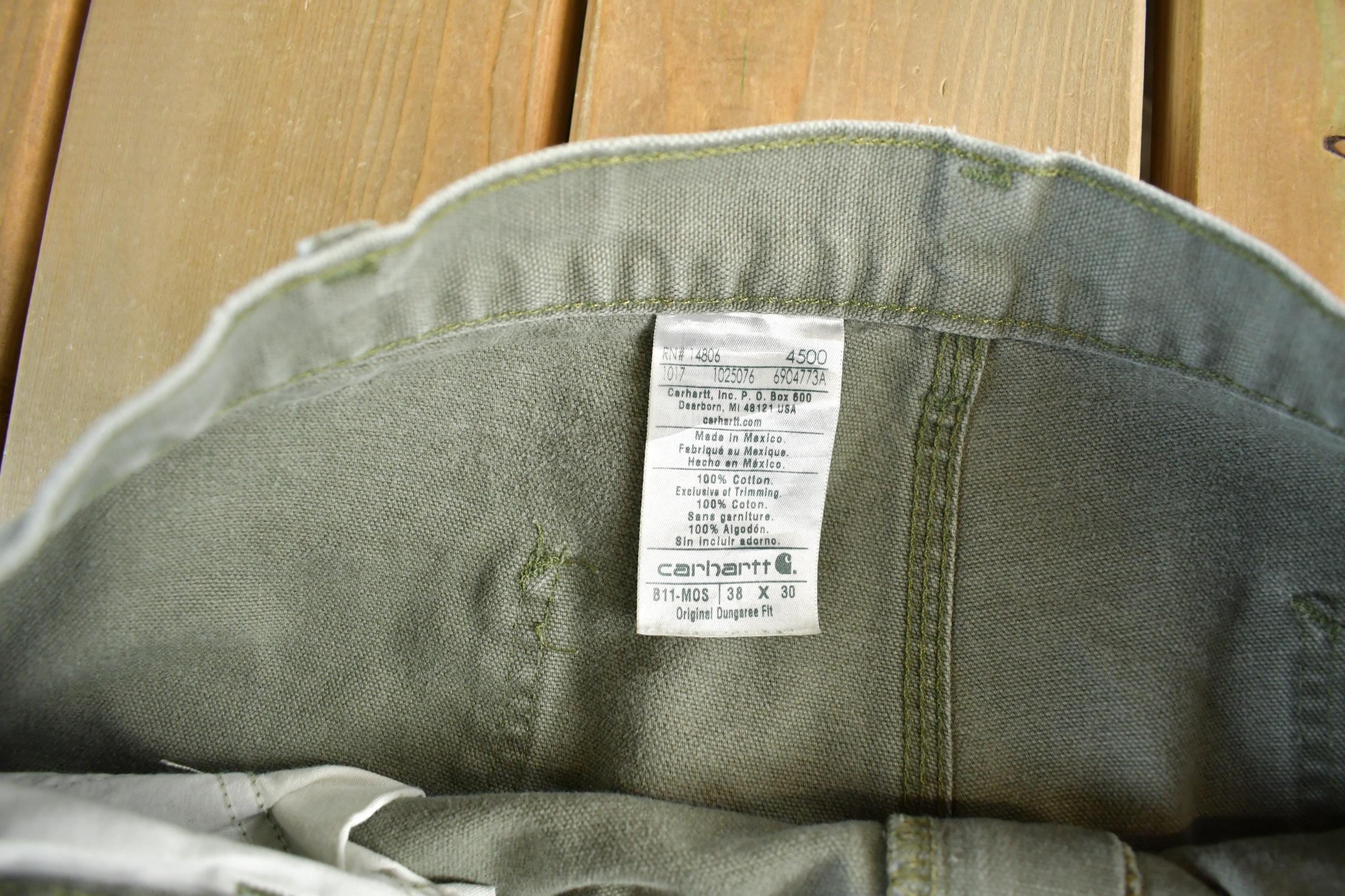 Vintage 2000s Carhartt Distressed Work Pants Men's 36 x 28 - Image 4